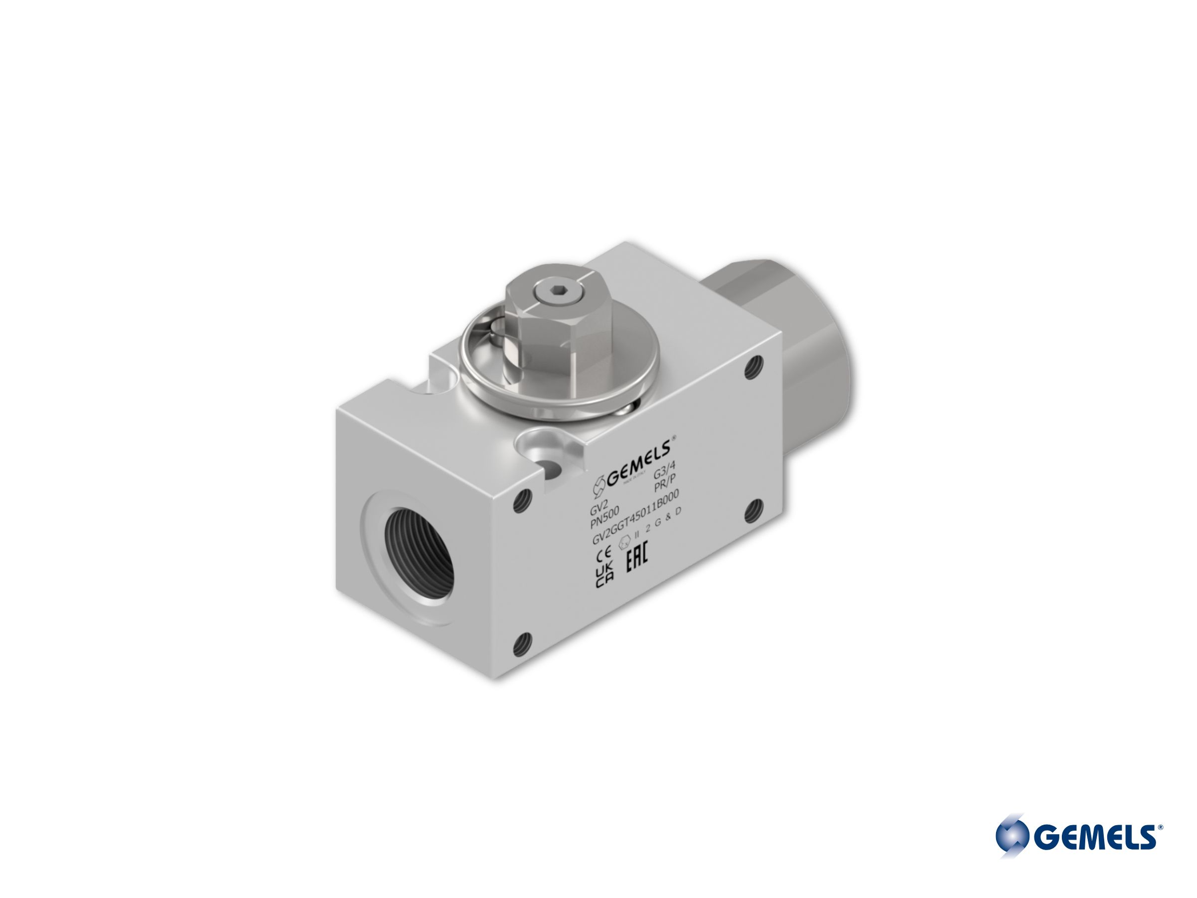 Ball valve for excavators GV2 by GEMELS