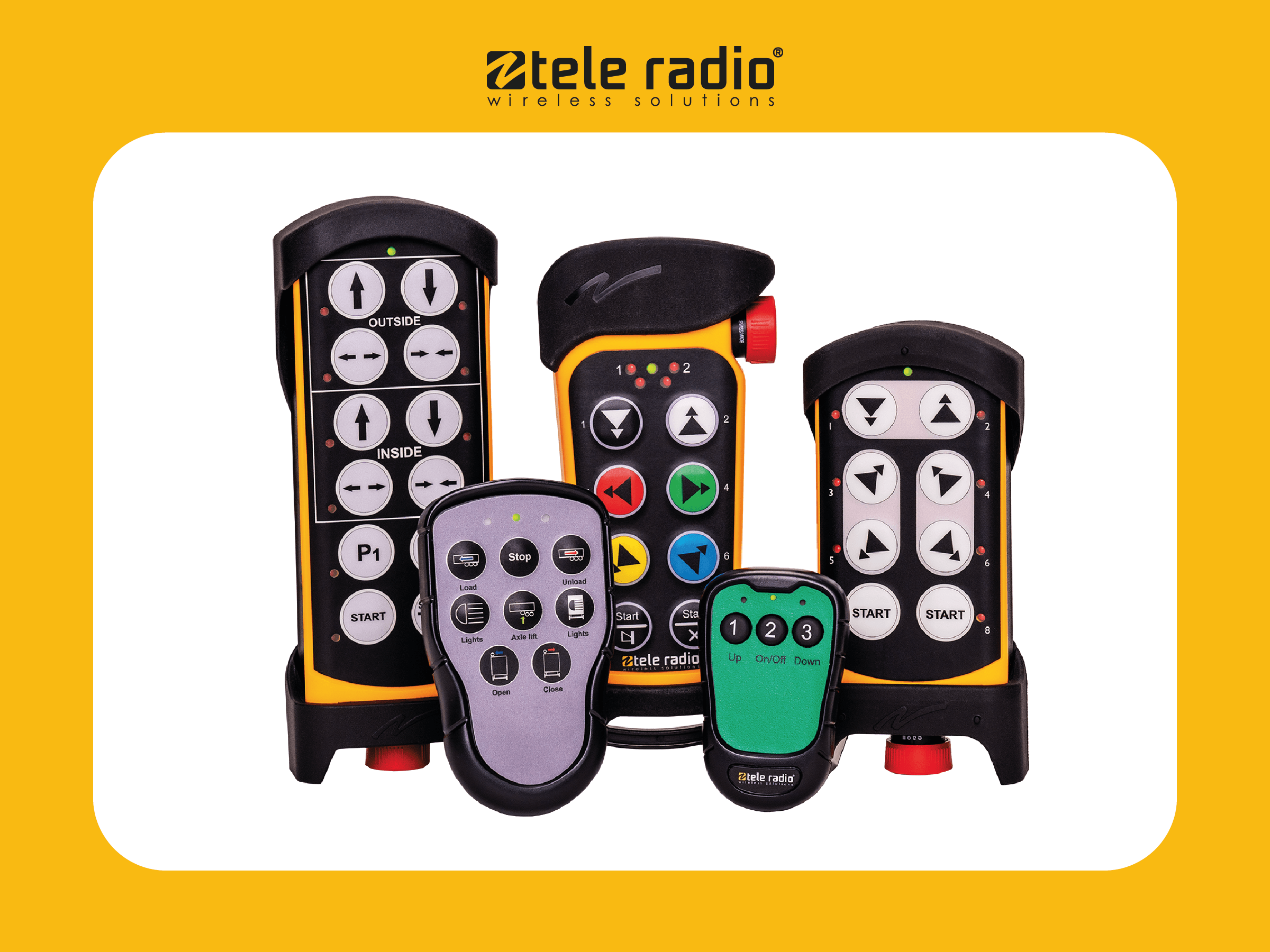 Panther Wireless remote controls for mobile equipment