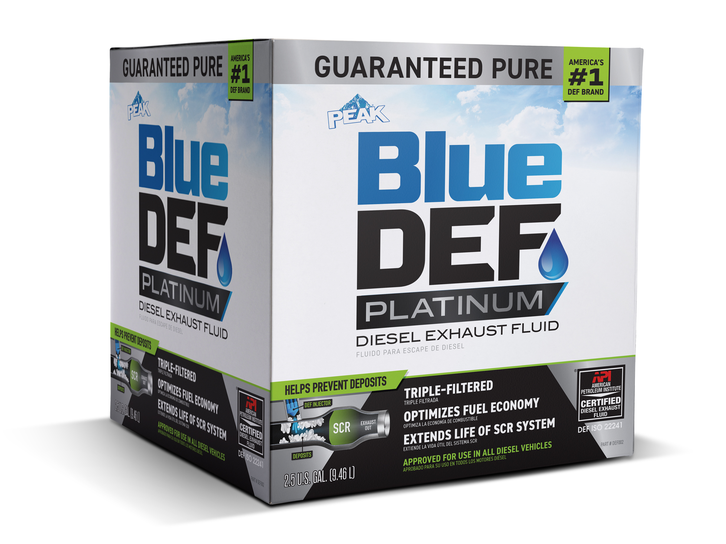 BlueDEF PLATINUM® Diesel Exhaust Fluid