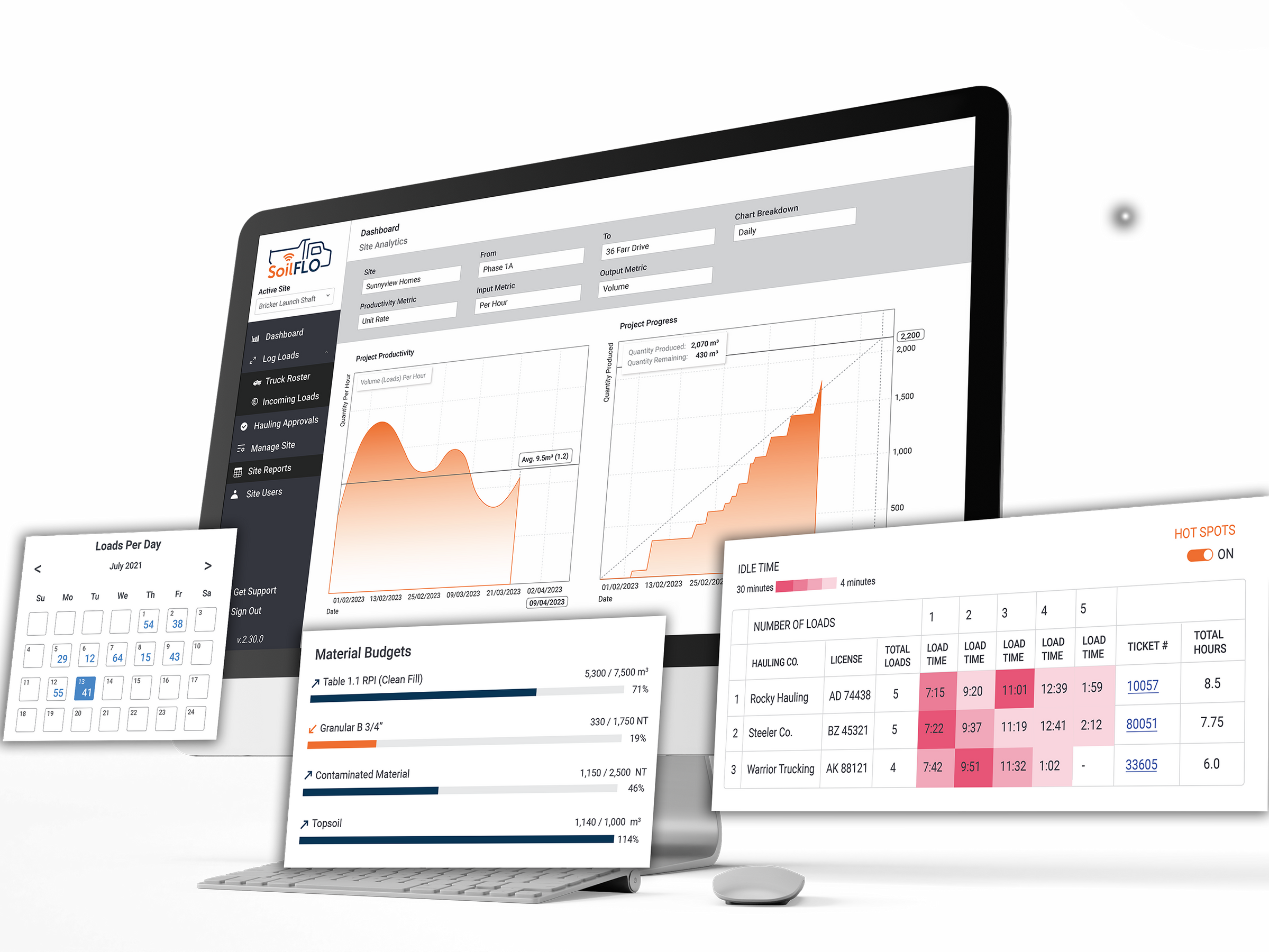 SoilFLO Earthworks Software
