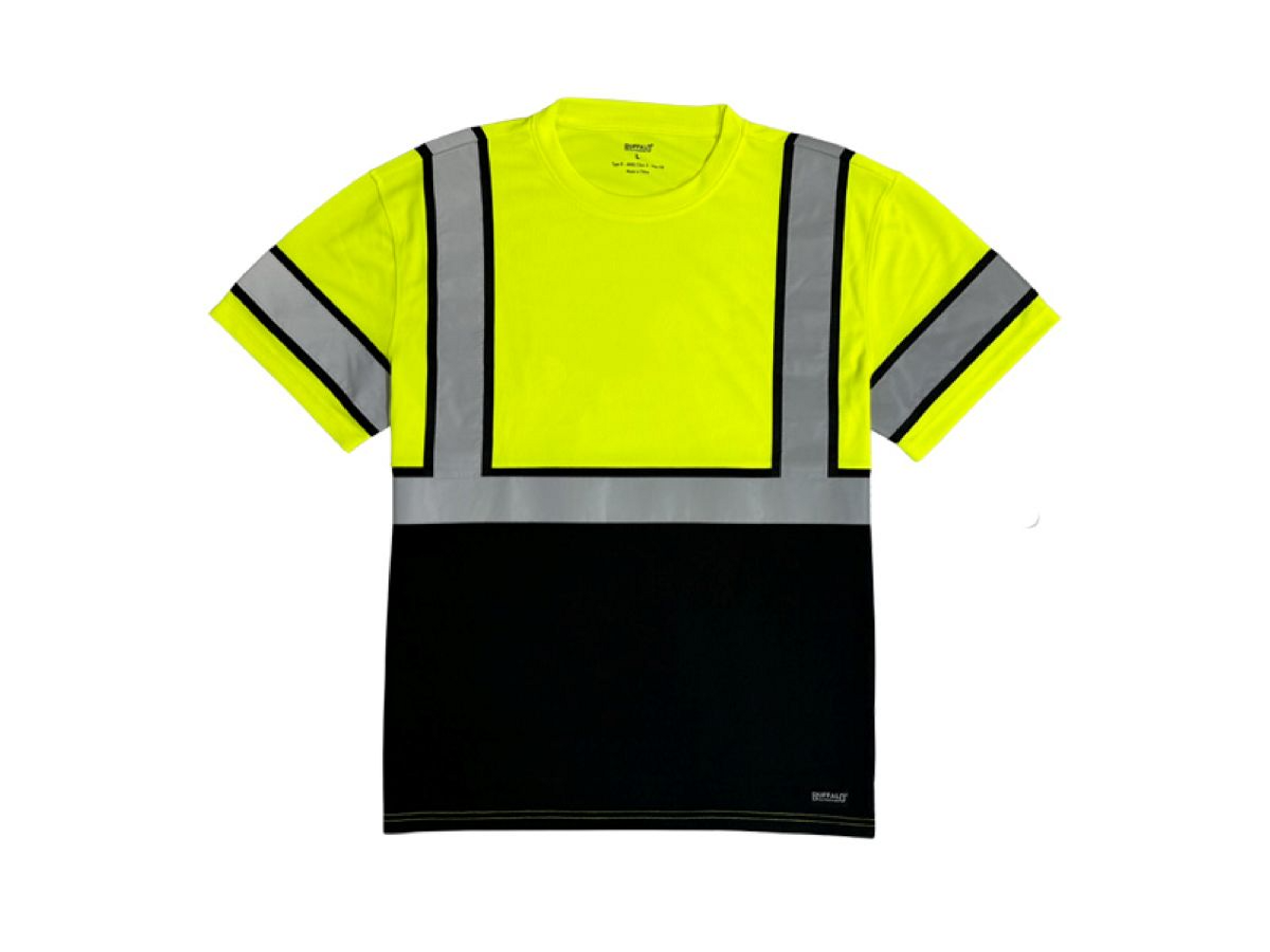 Class 2 Reflective Hi Vis Safety Pullover Short Sleeve T-Shirt