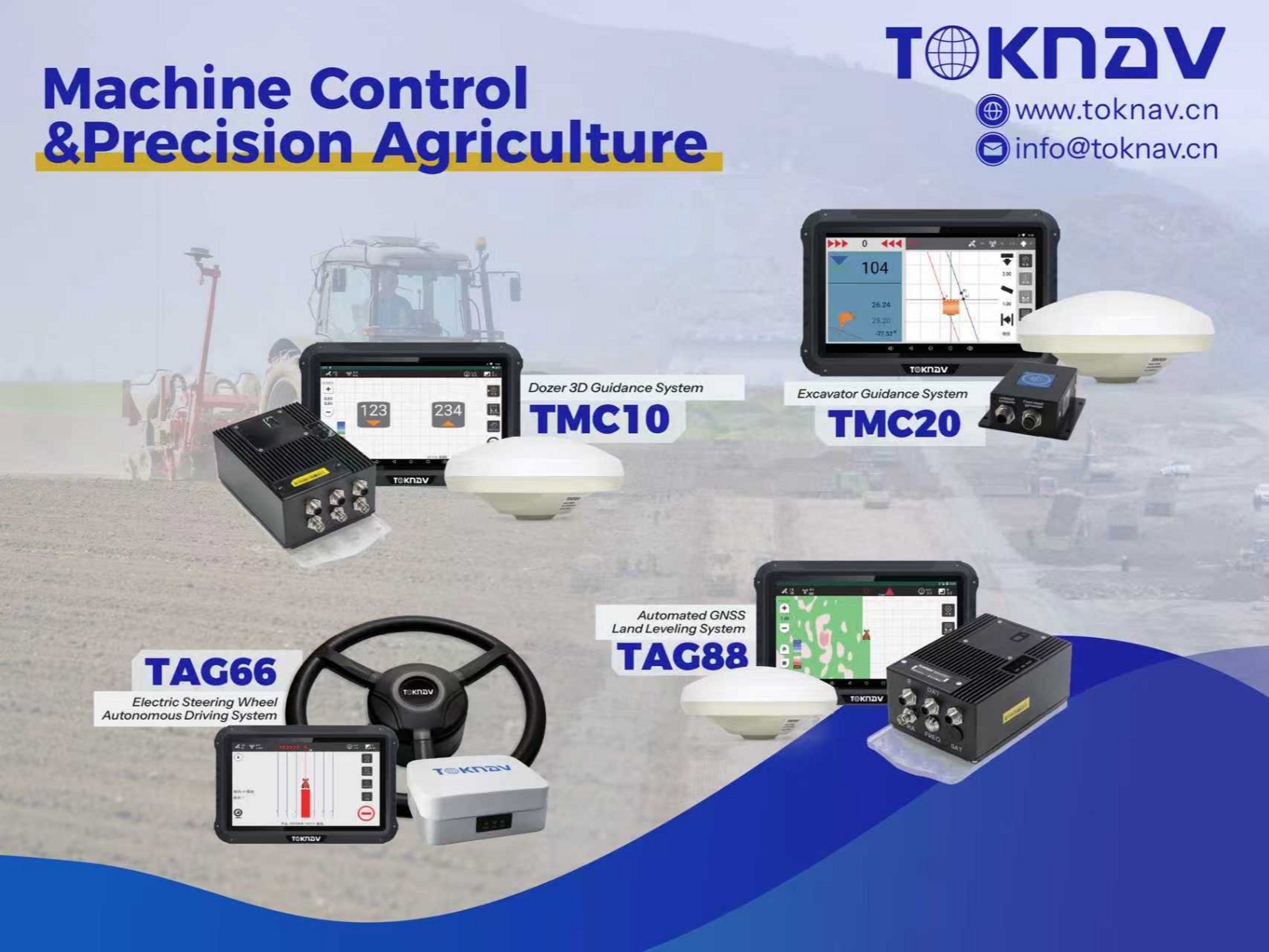 Machine control and precision agriculture