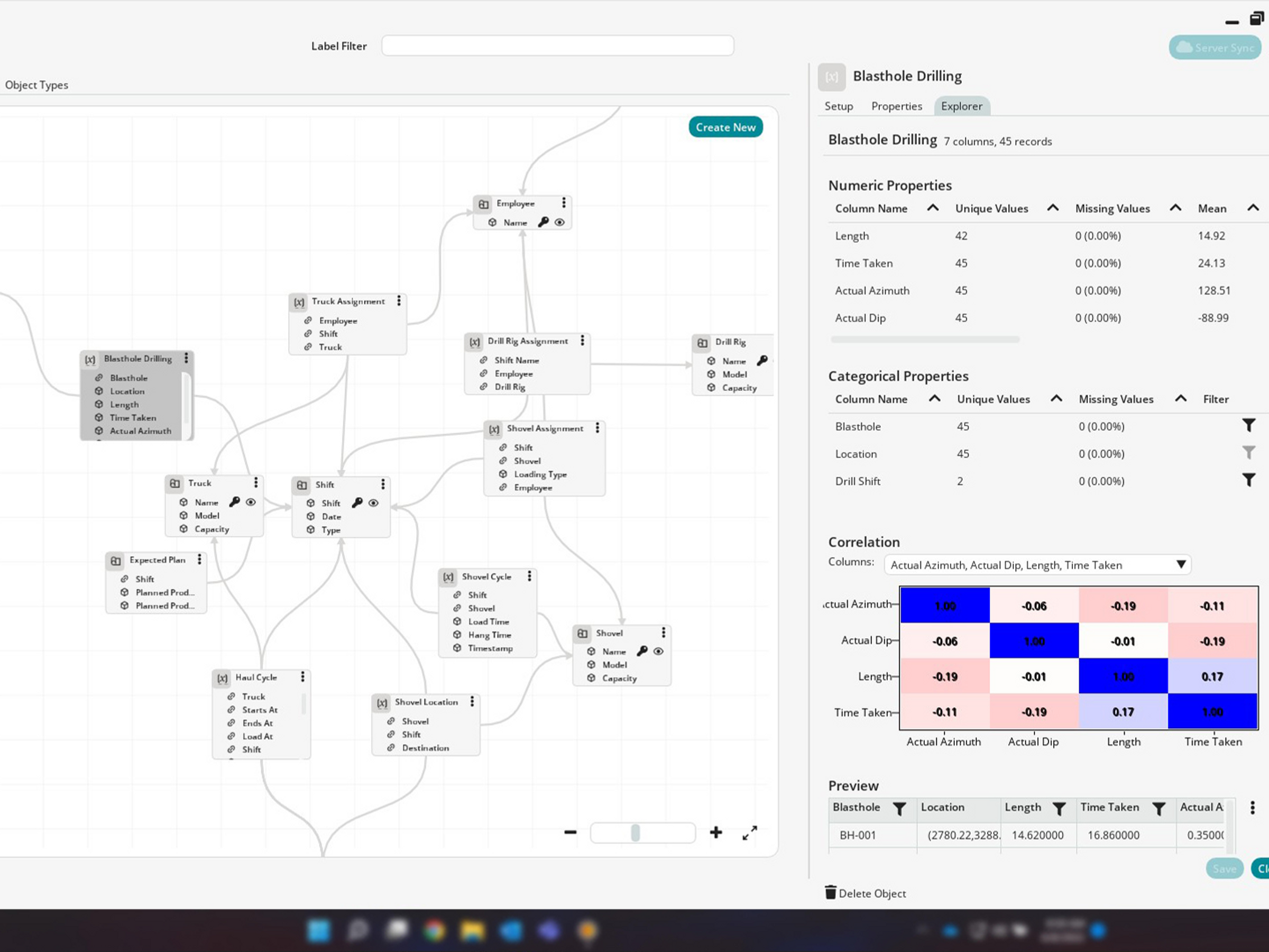SourceOne structure data through ontology