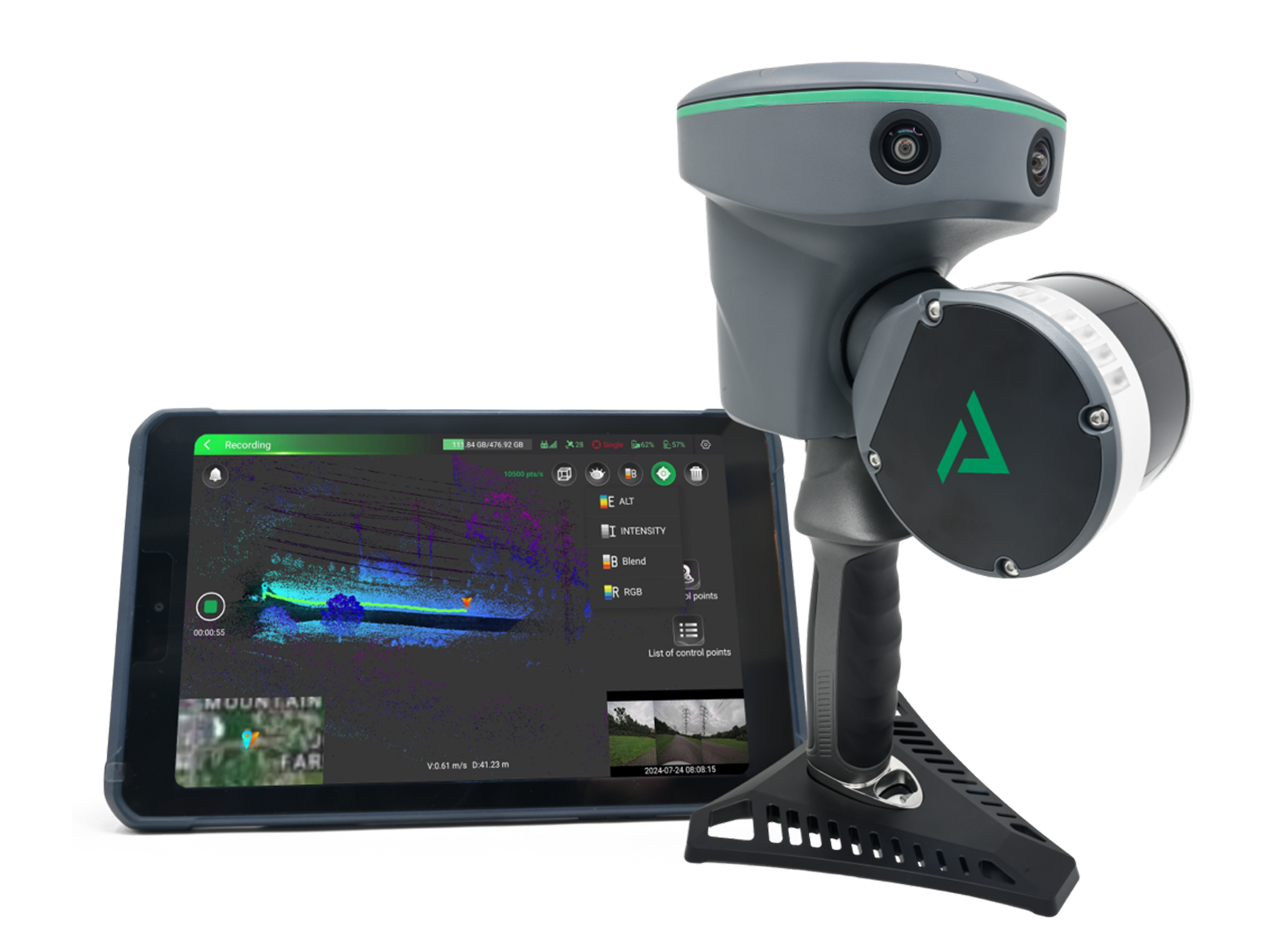 The TrueView GO 132S Handheld LiDAR and SLAM Scanner