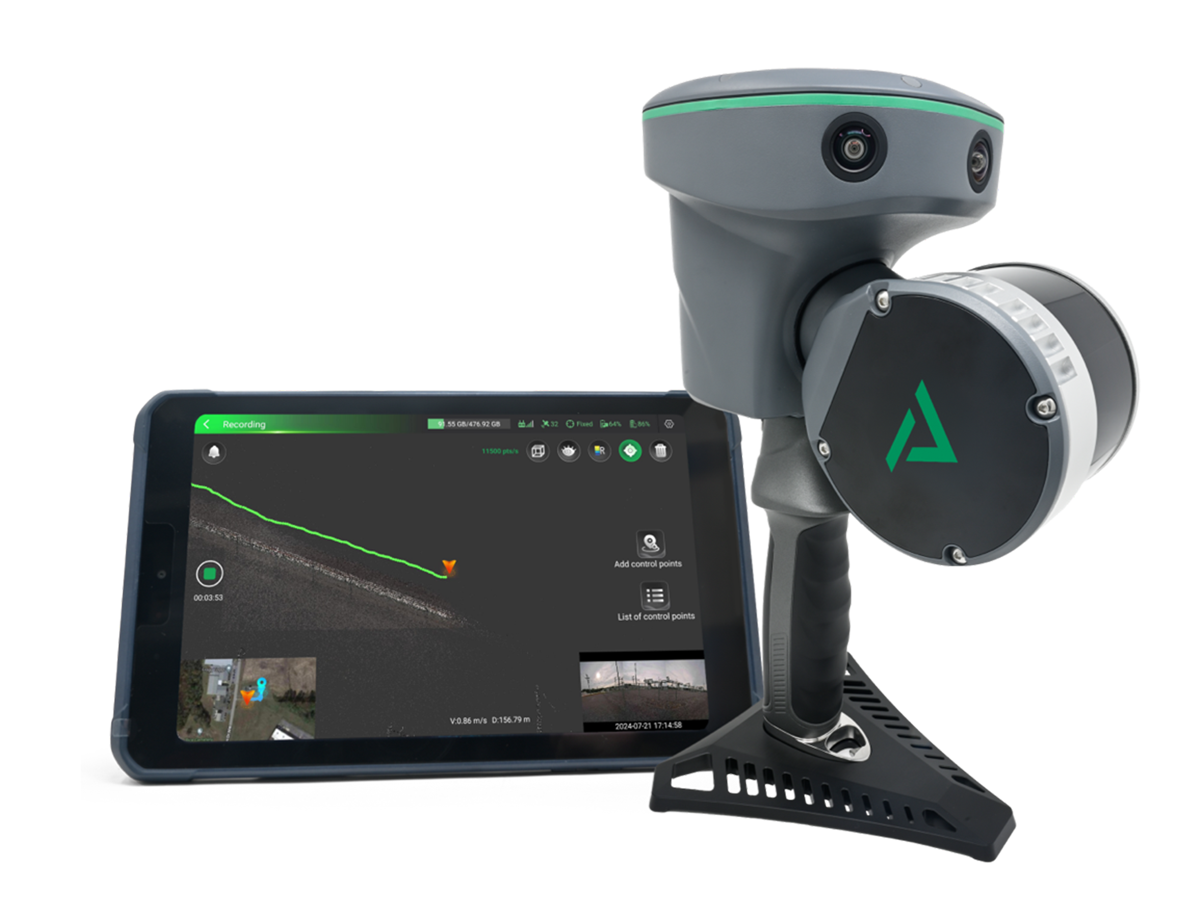 The TrueView GO 116S Handheld LiDAR and SLAM Scanner