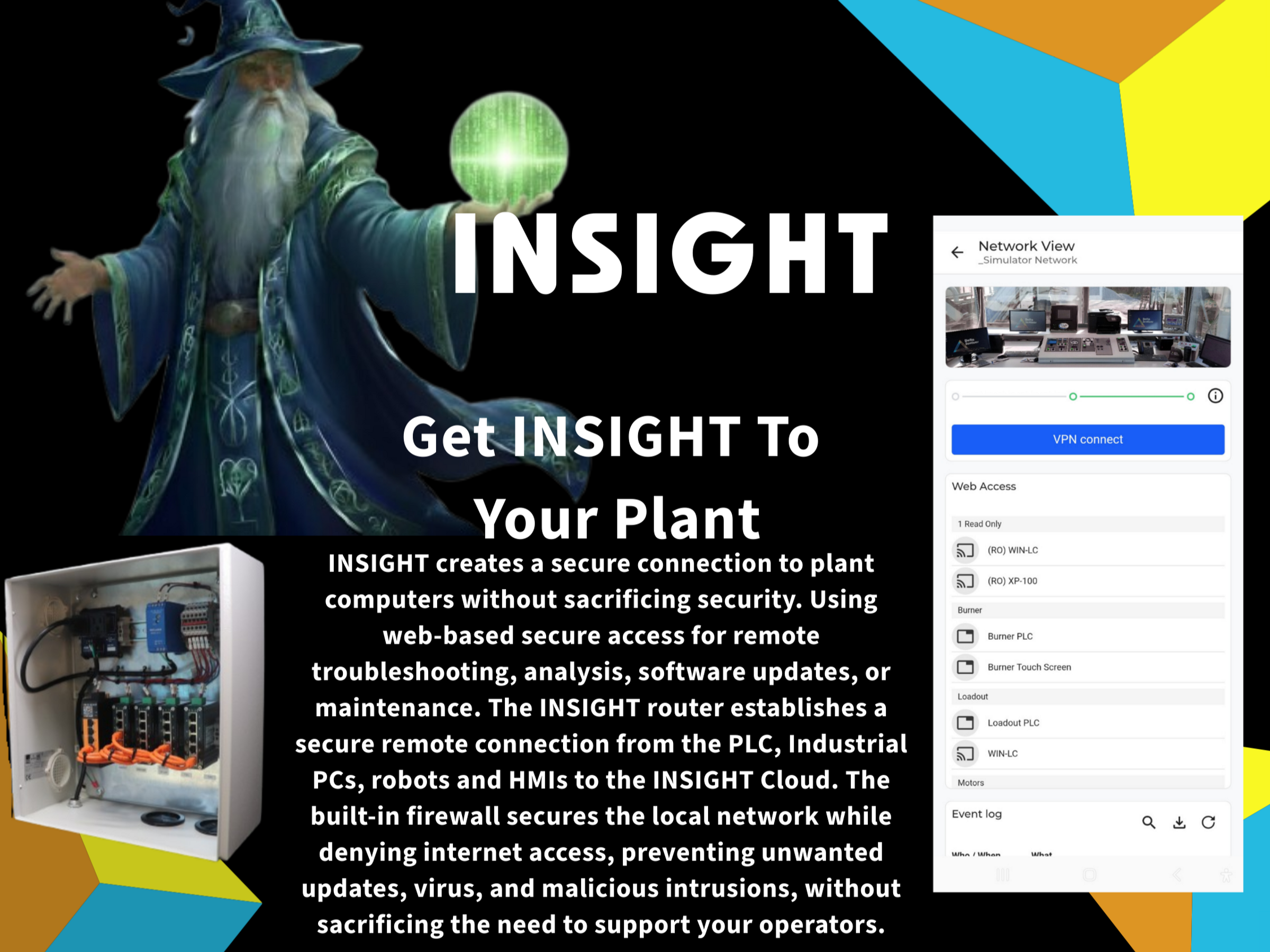 INSIGHT Remote Support and Plant Management system