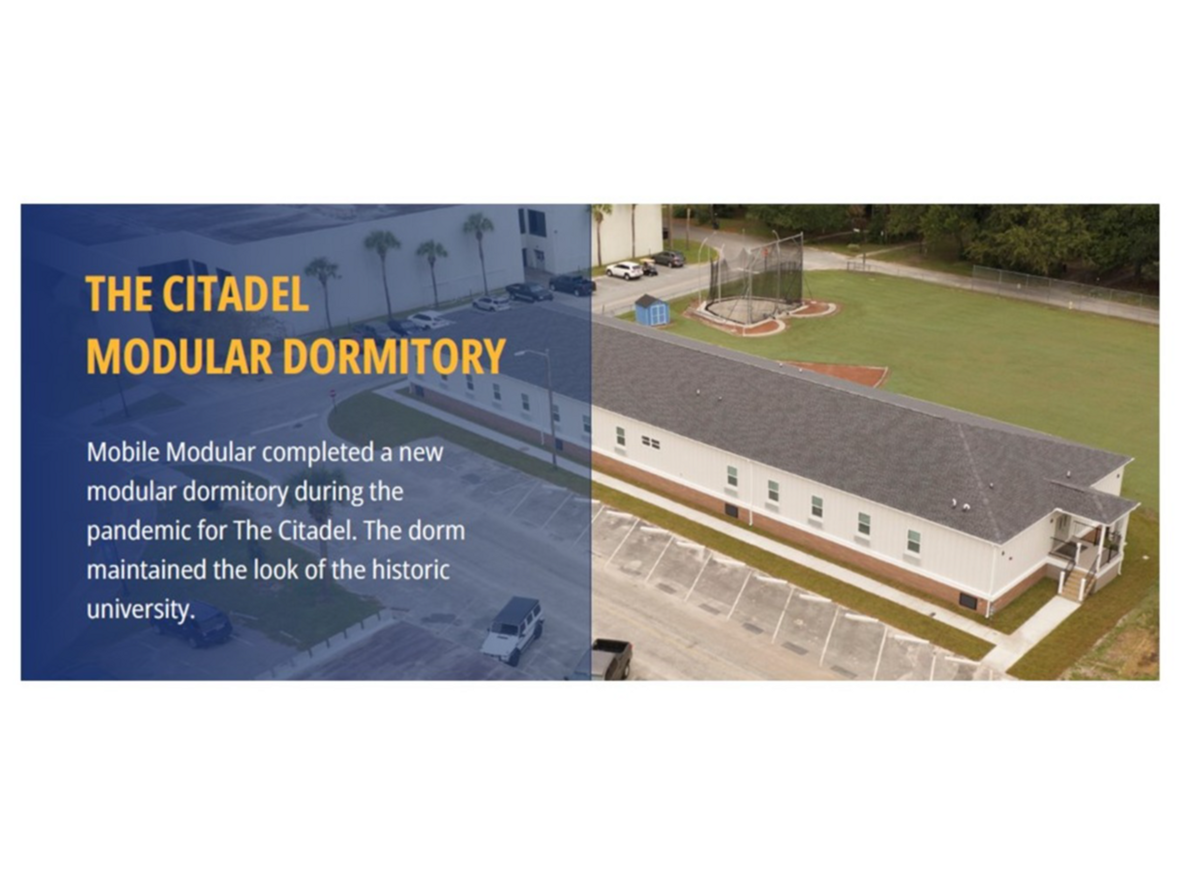 CITADEL MILITARY MODULAR DORMITORY