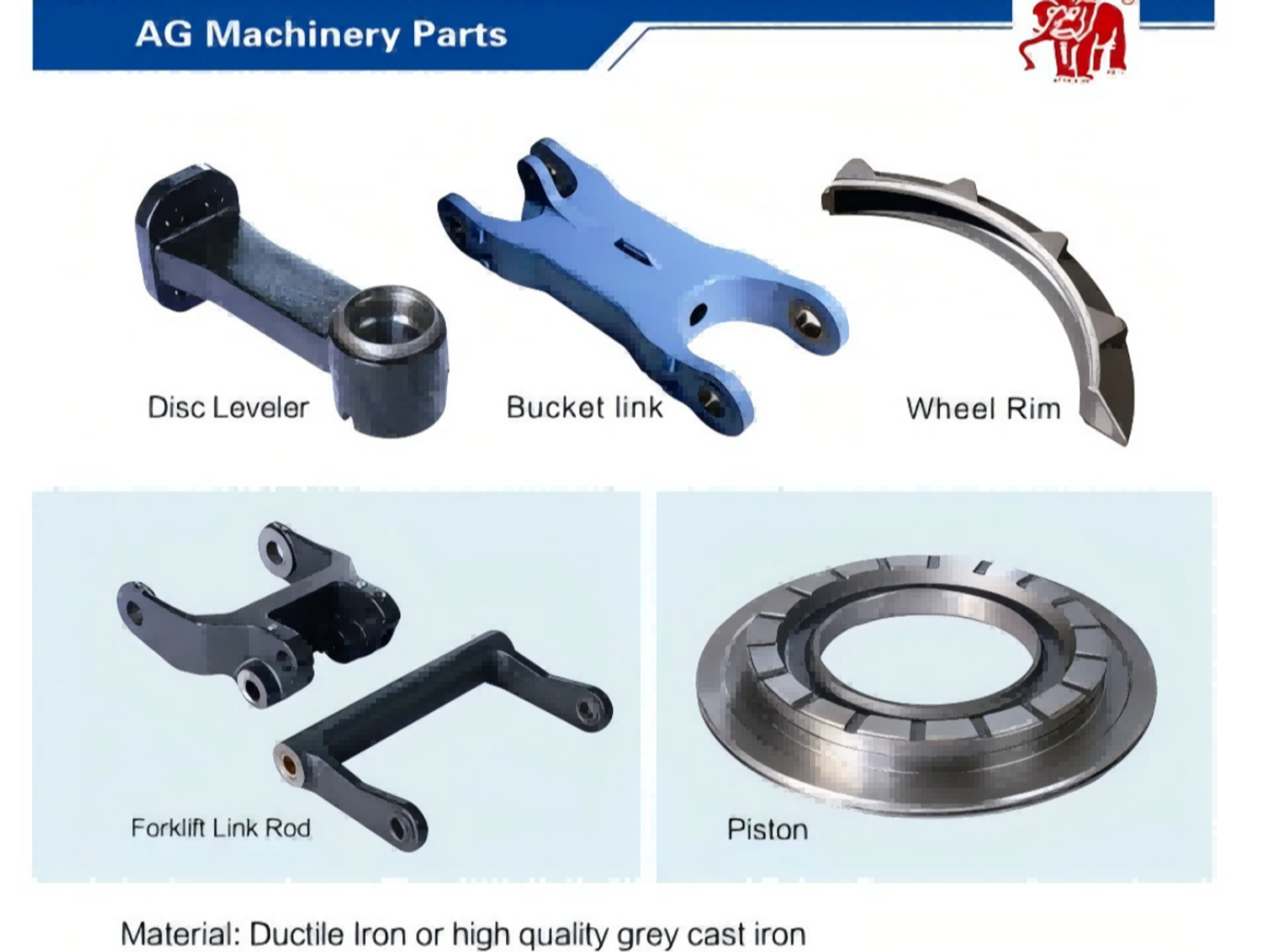 Agricultural machinery parts