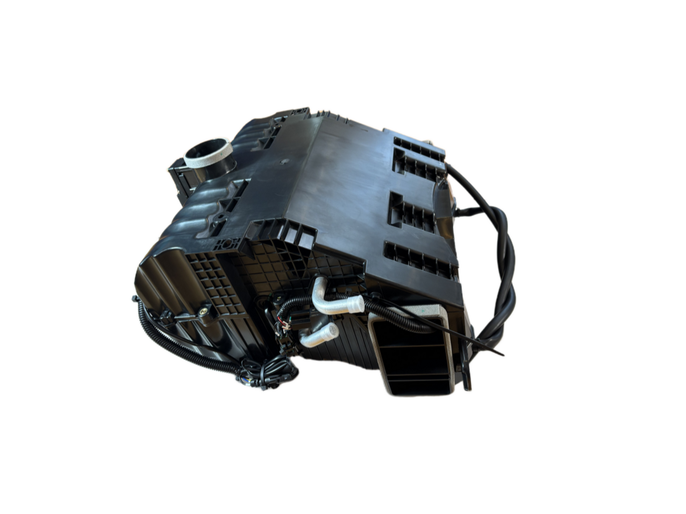 Air conditioning for backhoe loaders