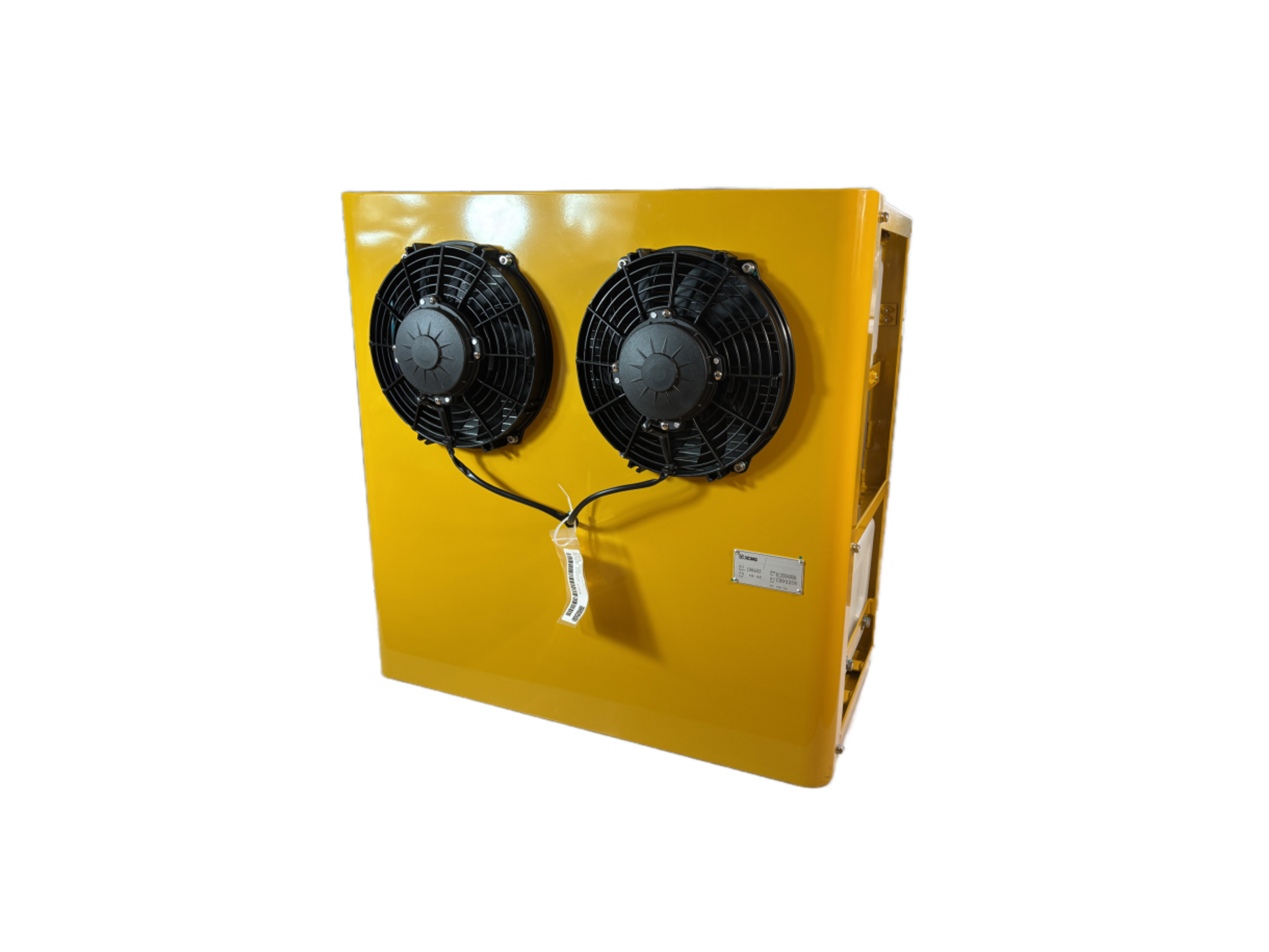 Wheeled and tracked crane air conditioners