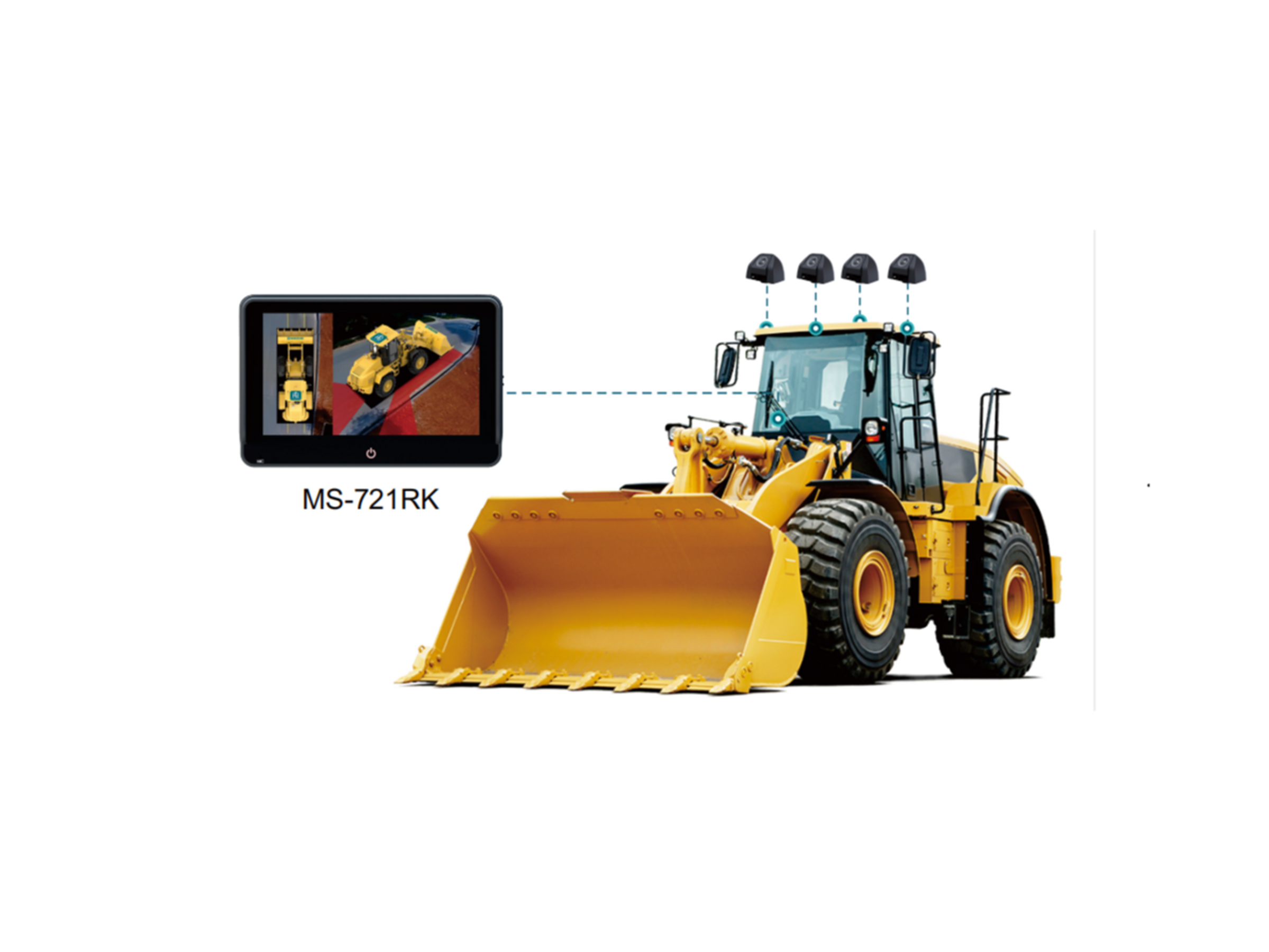 7INCH 360 AVM SYSTEM WITH AI