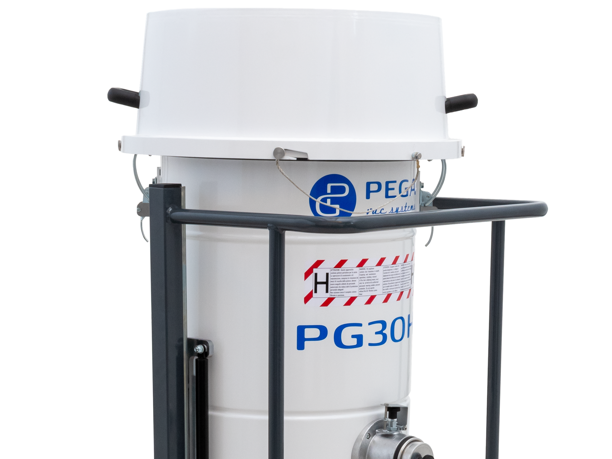 Patent Pending Secure Vac HEPA 257 cfm vac