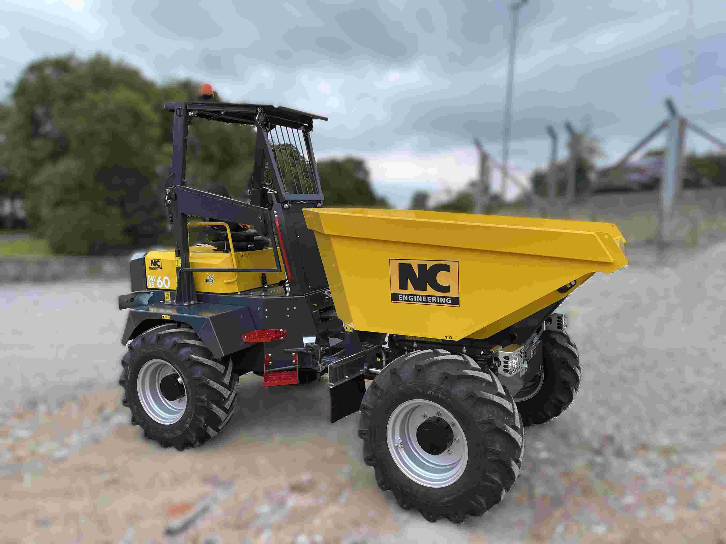 NC SW5560 model Site Dumper (6 Ton machine)