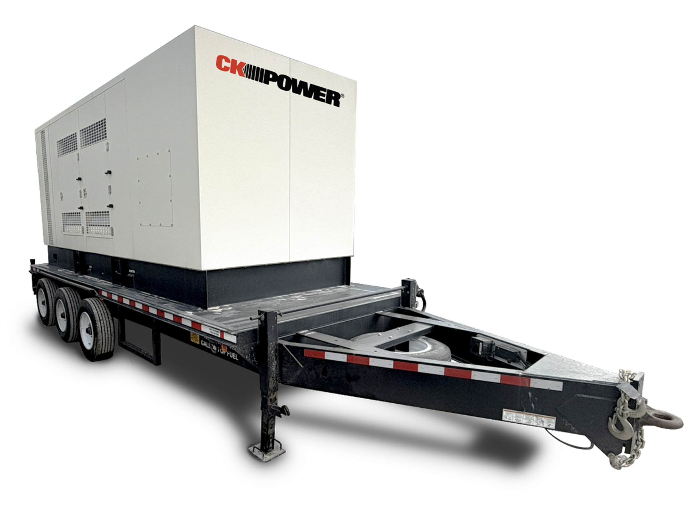 CK Power CKG780TVM: Towable 625kW Tier 4 Final Generator