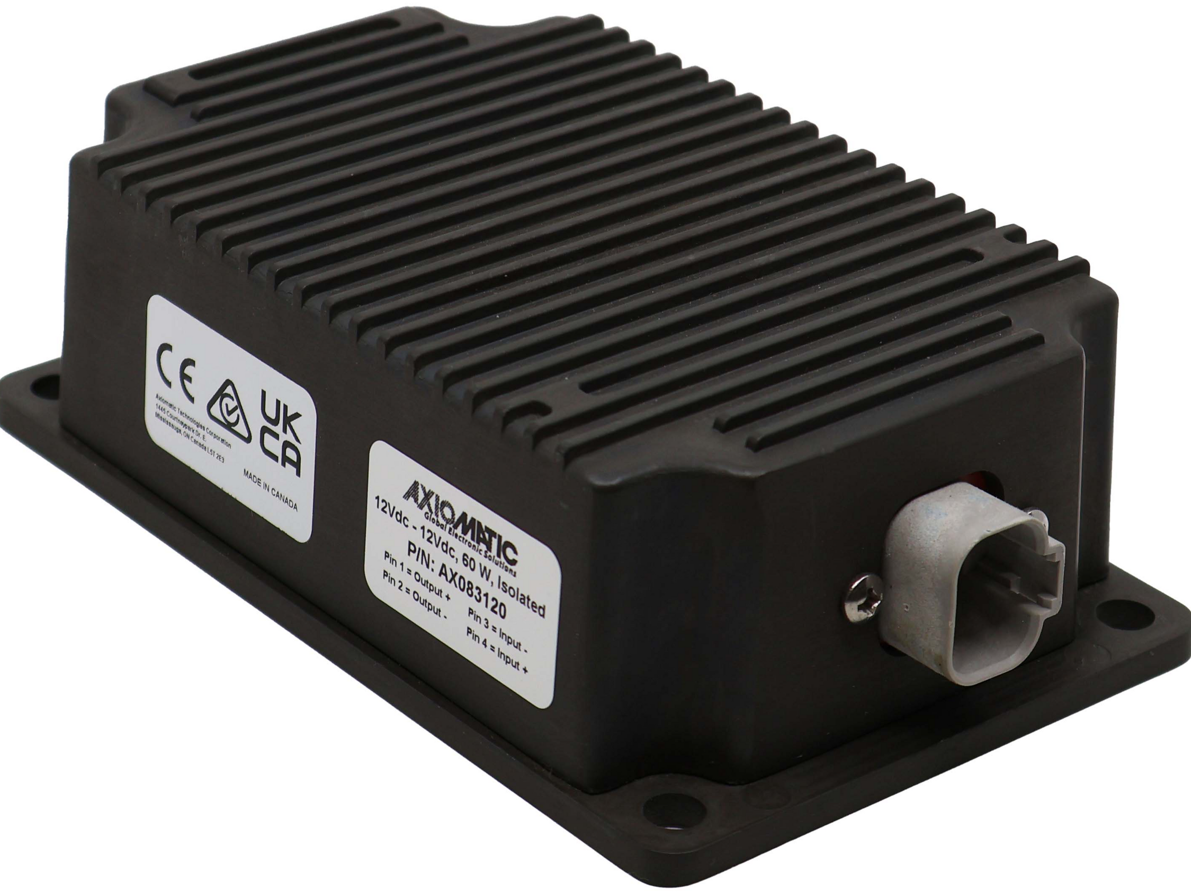 12VDC to 12VDC Power, 60W, Isolated - AX083120