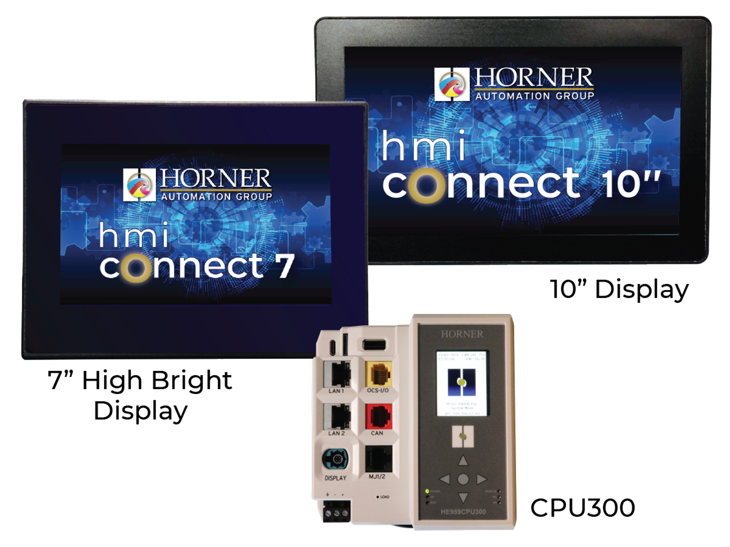CPU300 and HMI Connect