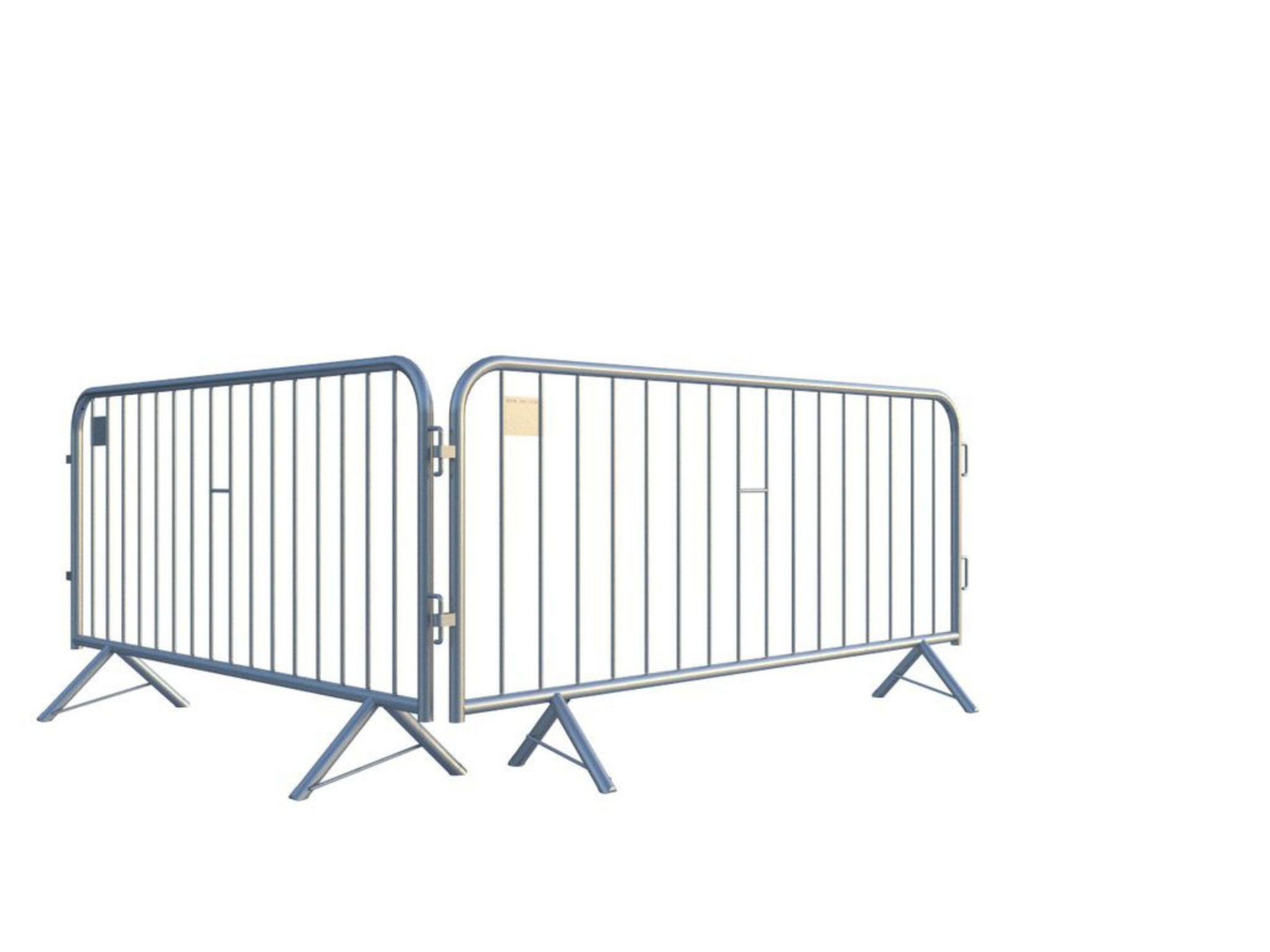 Pedestrian Barriers - Fixed Leg & Bar