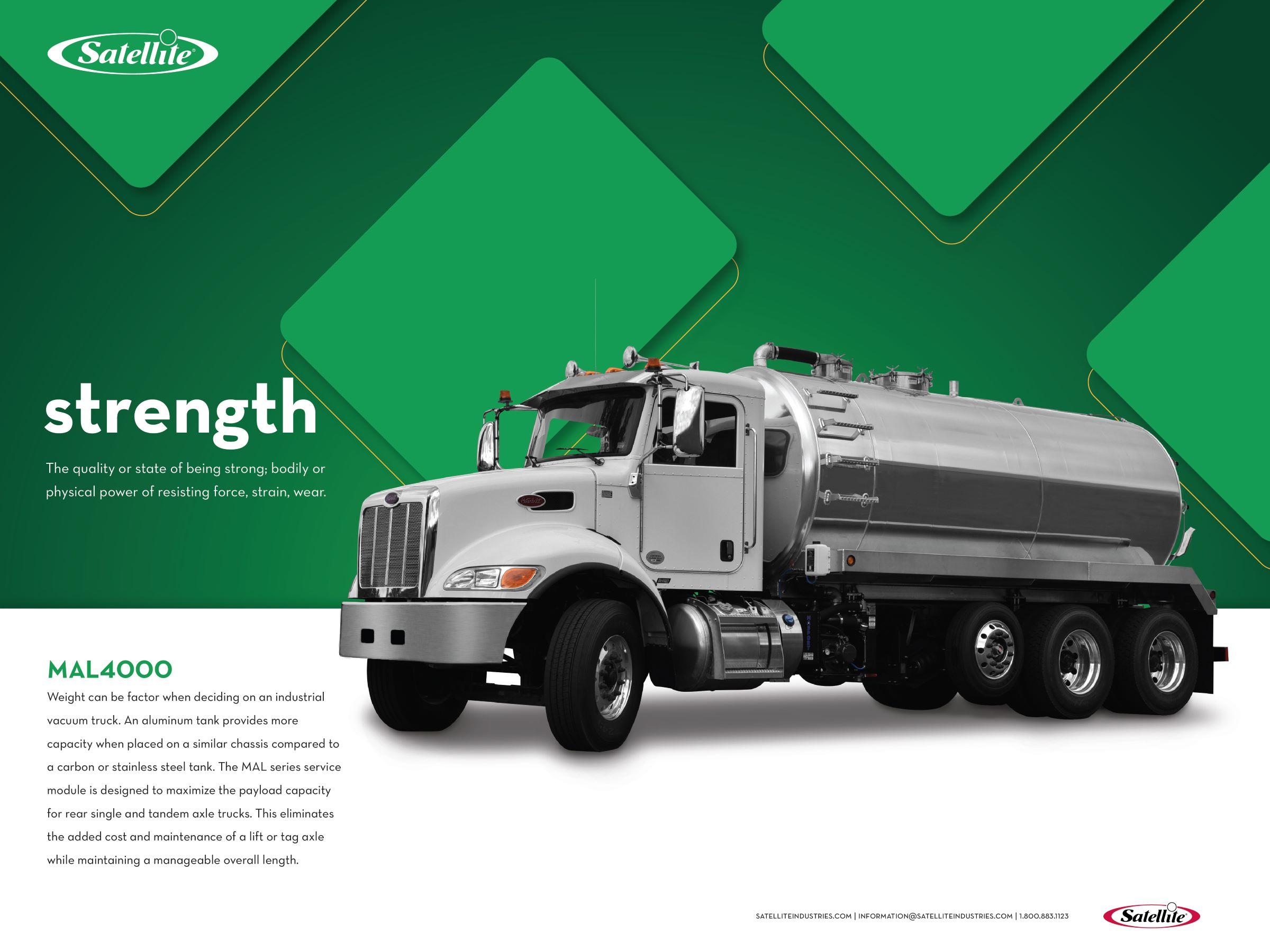 MAL4000 | Satellite Vacuum Truck
