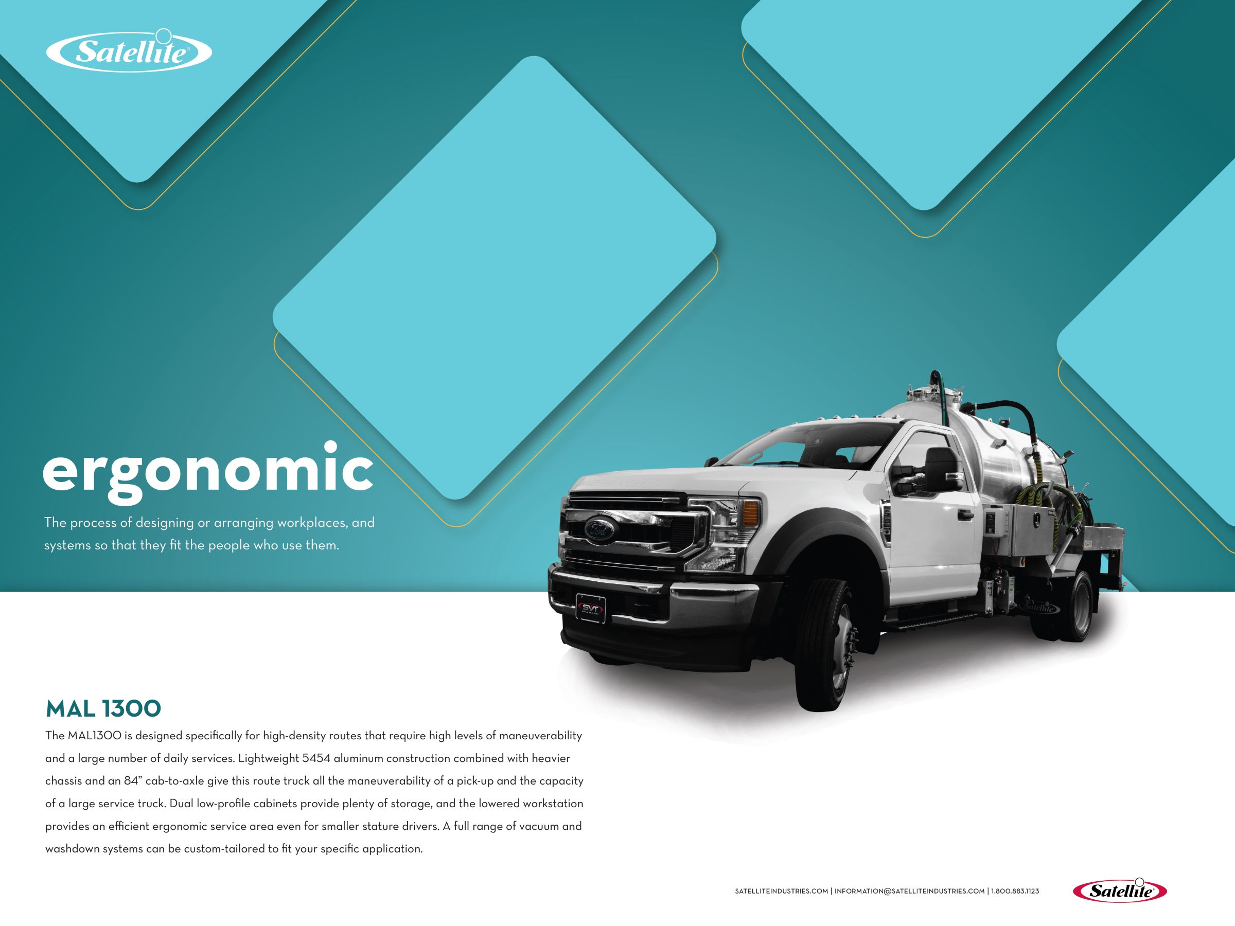 MAL1300 | Satellite Vacuum Truck
