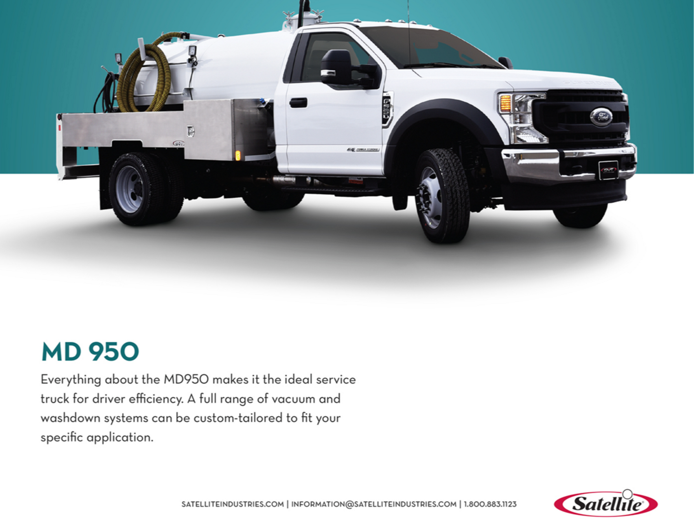 Satellite Vacuum Trucks | MD950