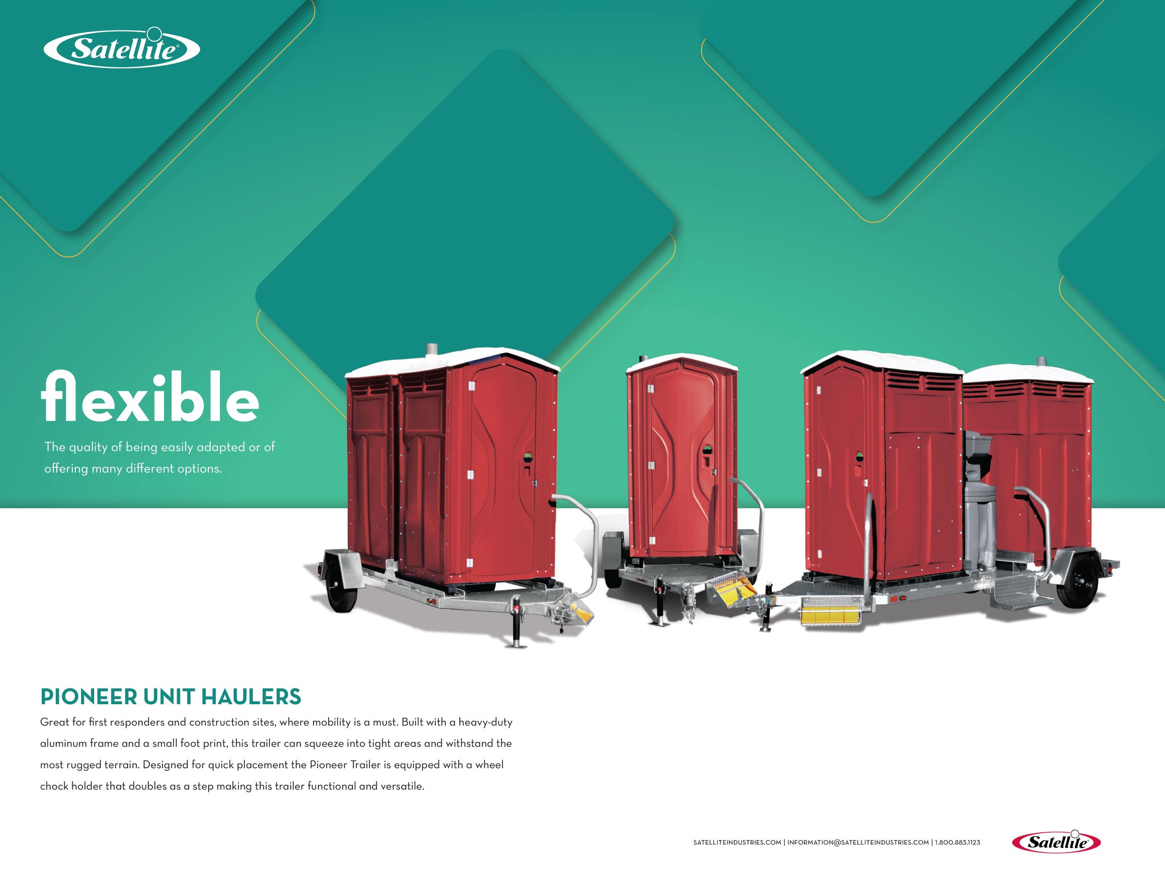 Satellite Industries | Unit Haulers (Trailers)