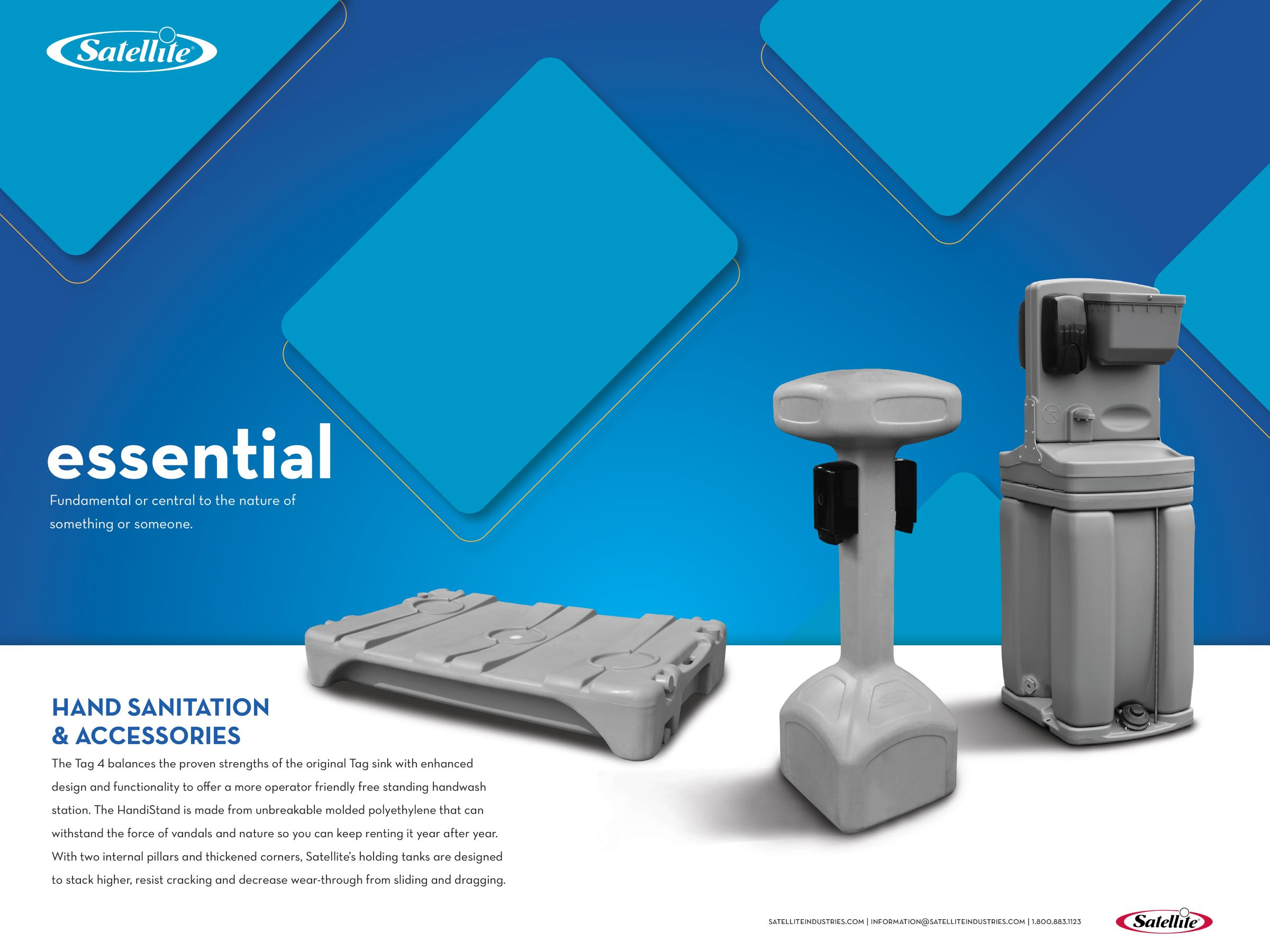 Hand Sanitation Stations | Satellite Industries
