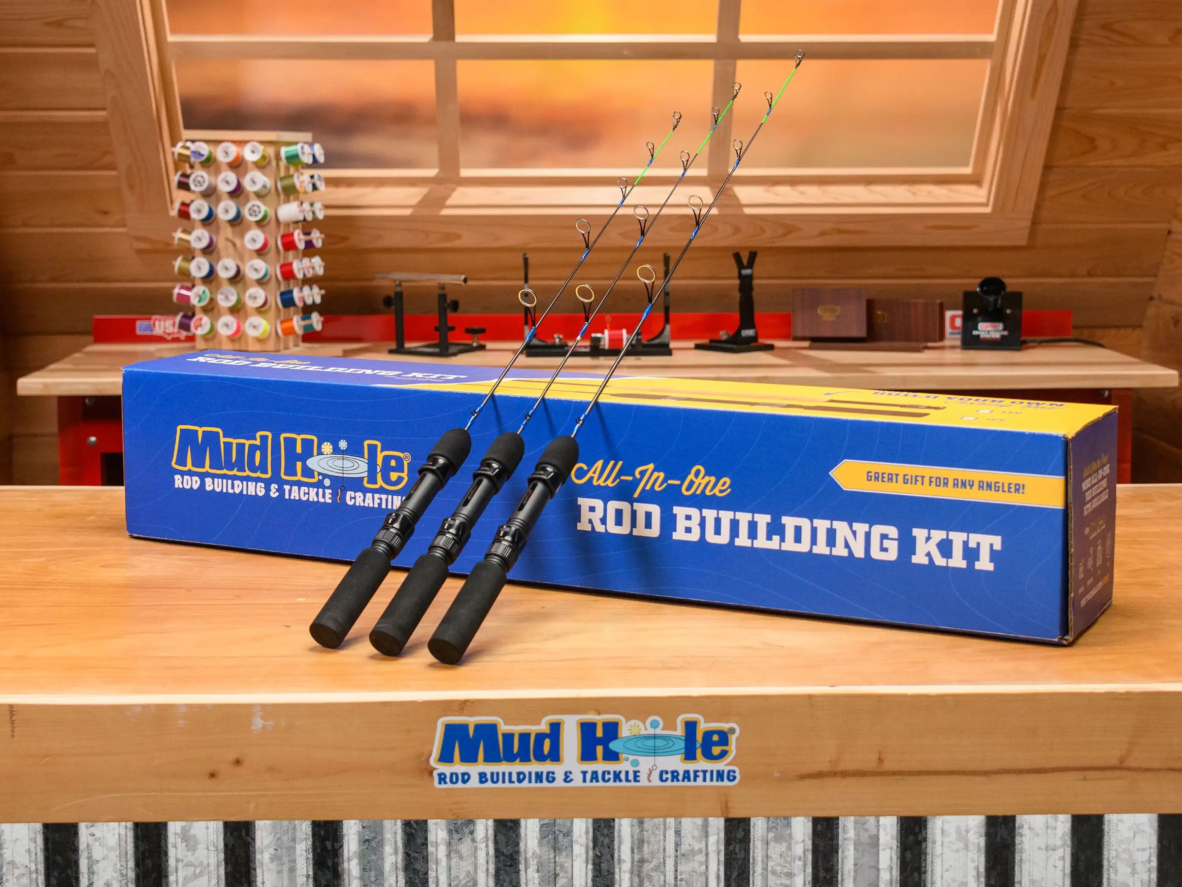 Mud Hole All-In-One Ice Rod Building Kit