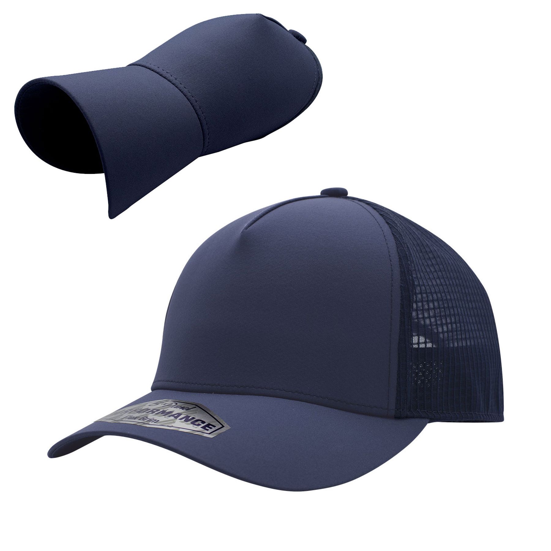 Performance Trucker Cap with Flexible Brim