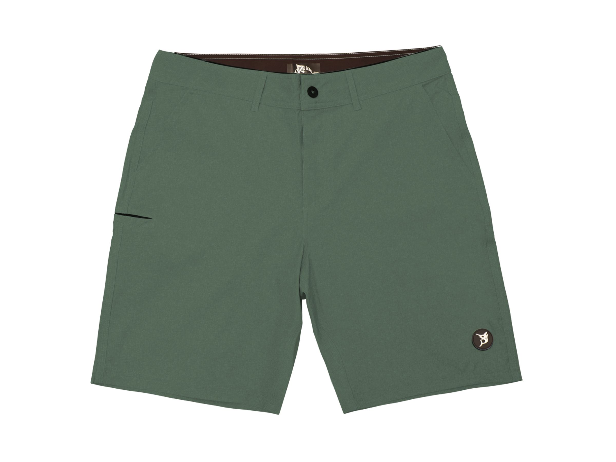 Recycled Hybrid Shorts - Army Green