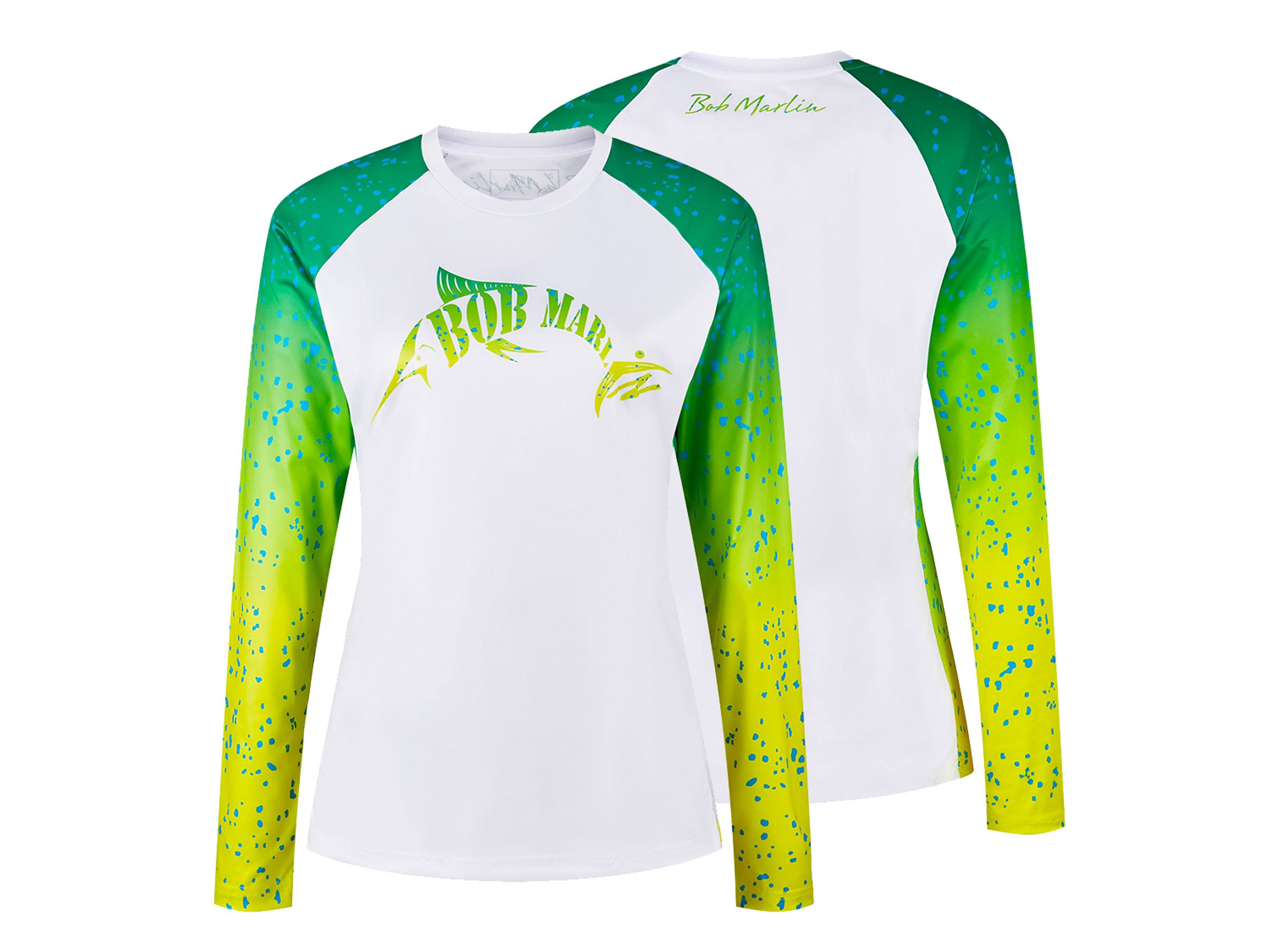 Women’s UPF 50+ Performance Shirt – Bob Mahi White