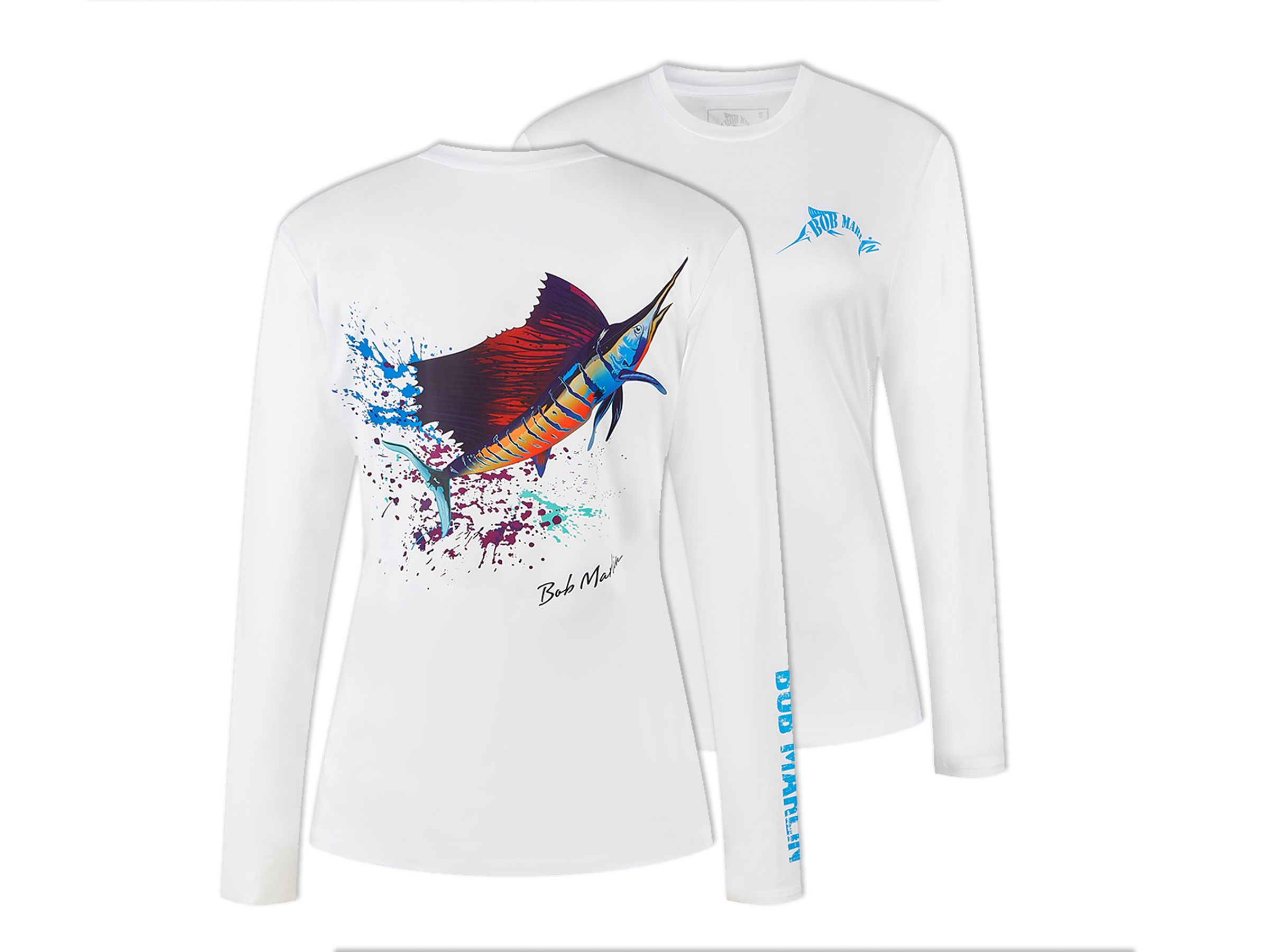 Women’s UPF 50+ Performance Shirt – Sail Rebel White