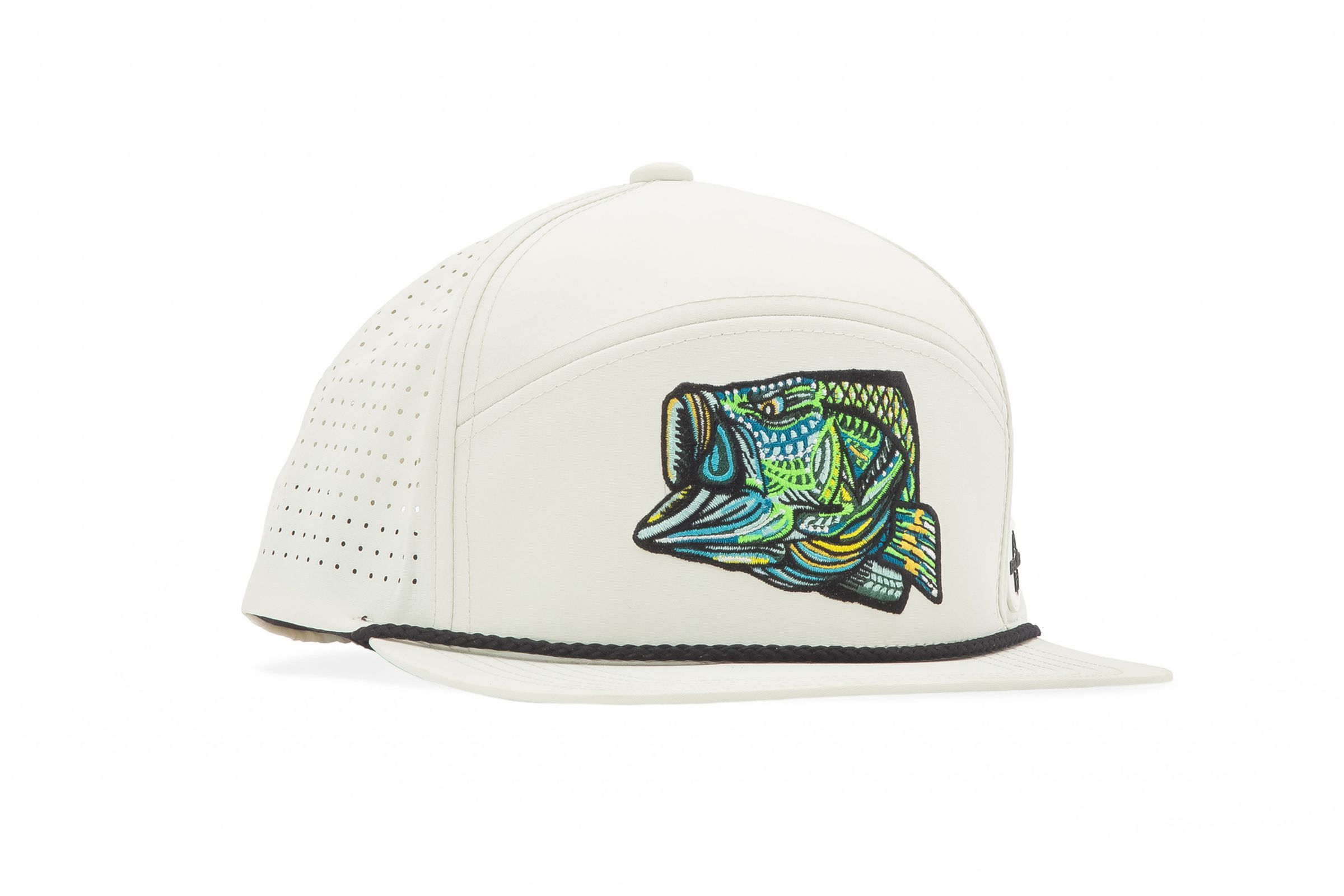 Bass Head - Performance Flat Brim Hat