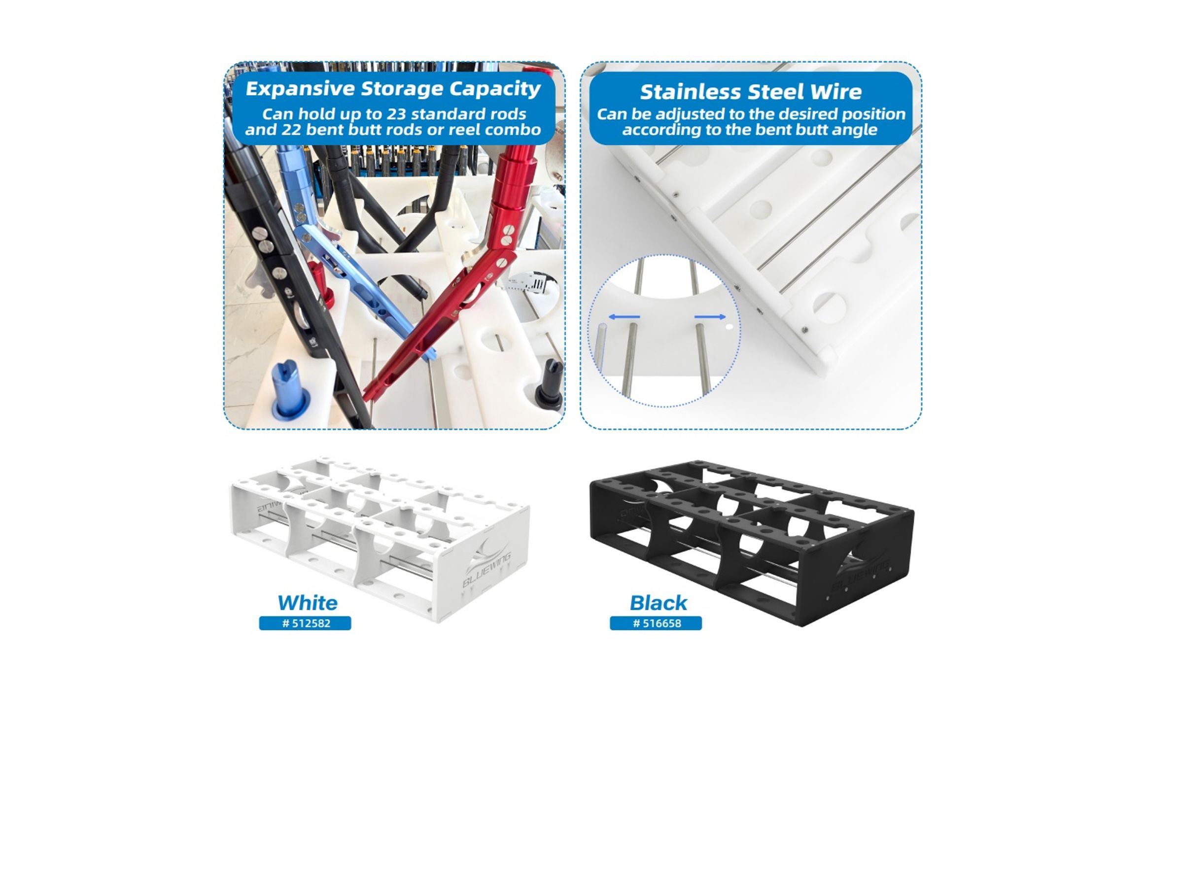 Multi Position Rod Rack