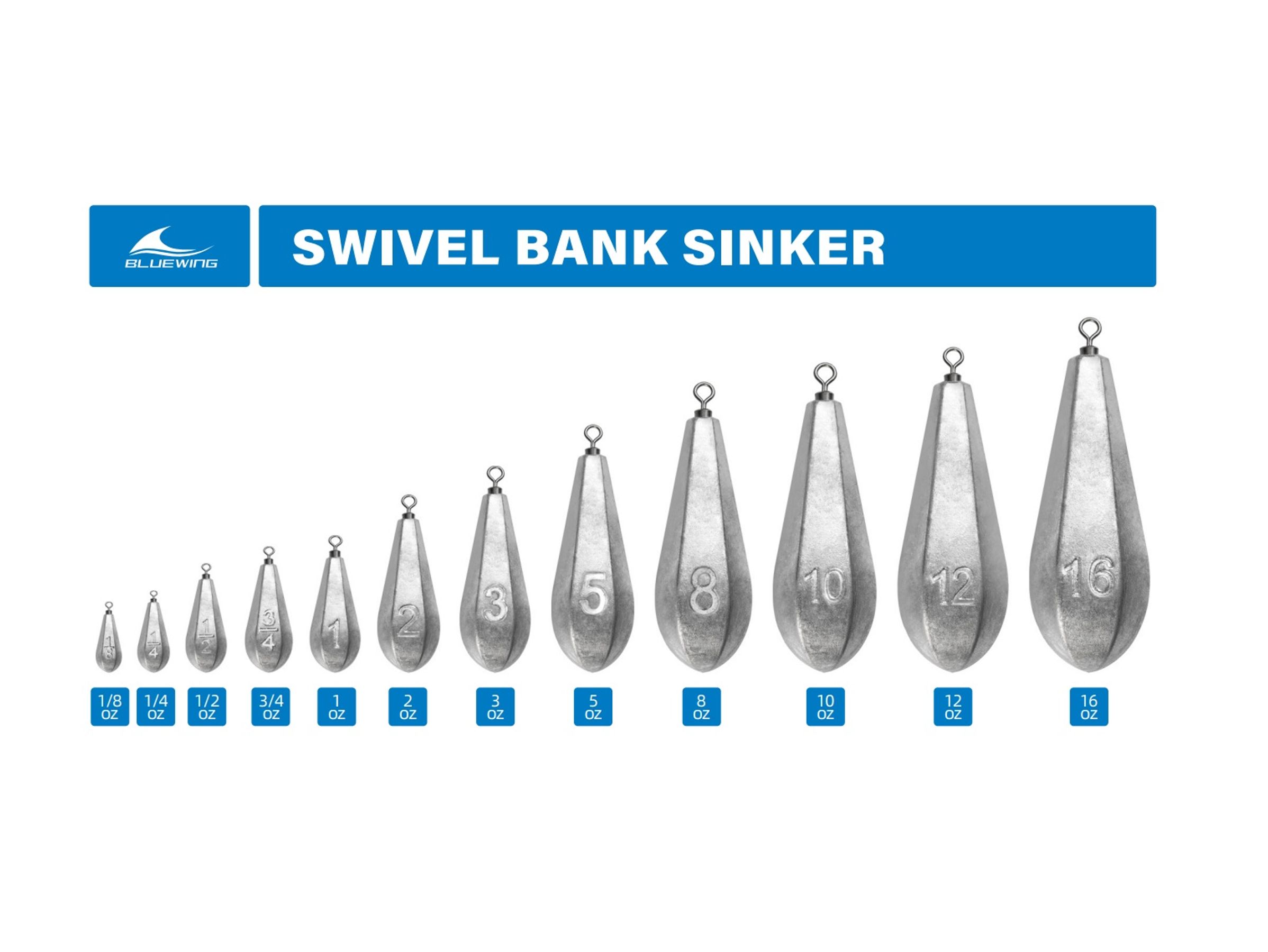 Swivel Bank Sinkers