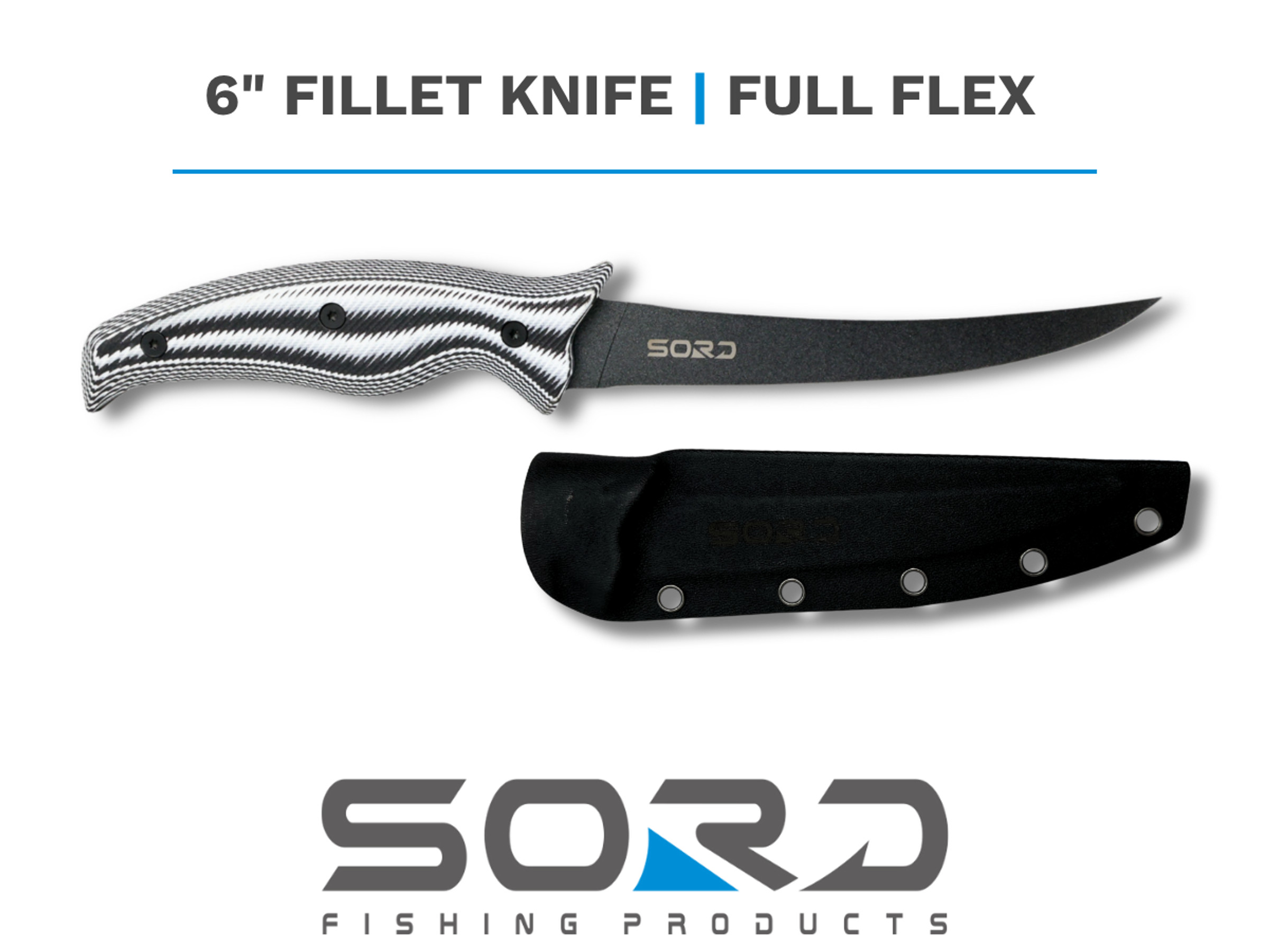 SORD 6" Flexy Fillet Knife