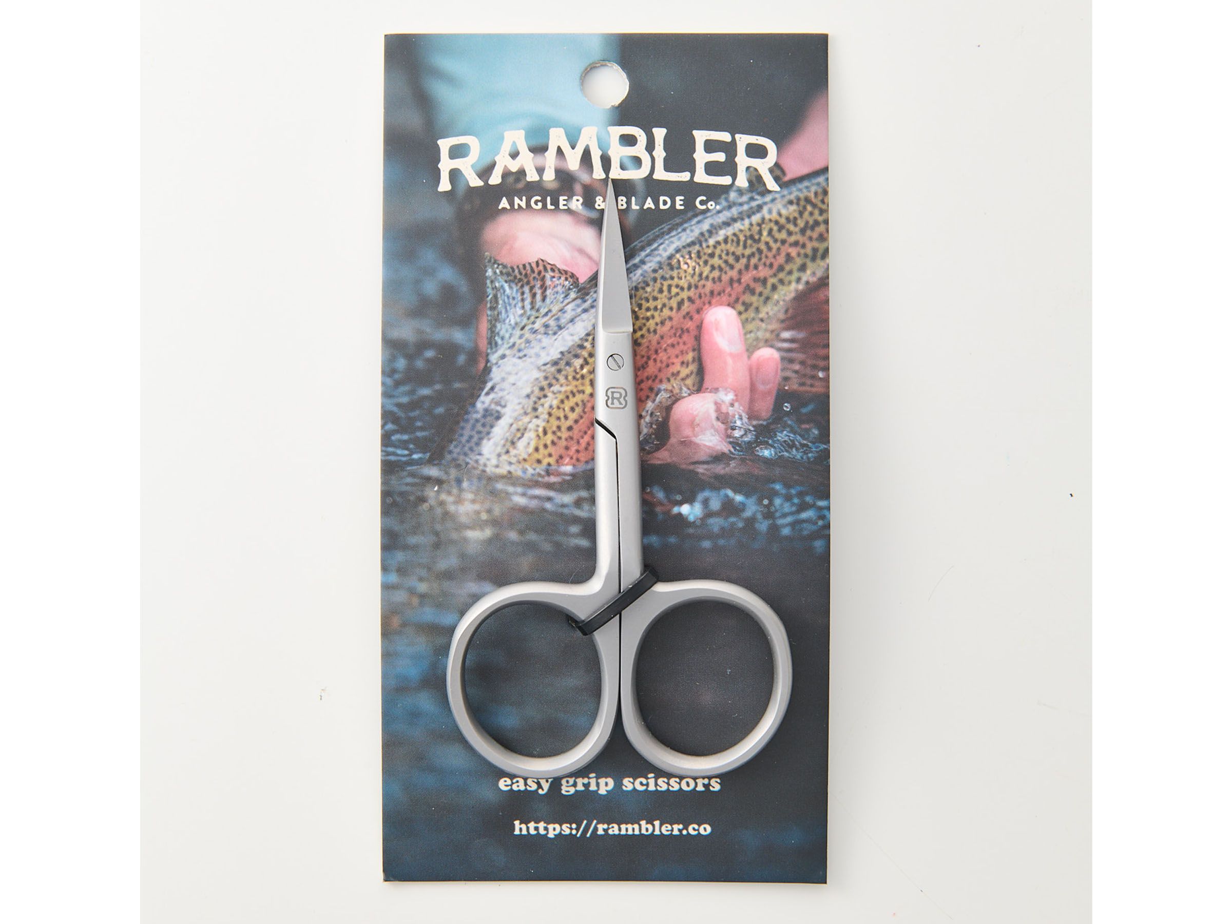 Rambler Co. Easy Grip Fly Tying Scissors