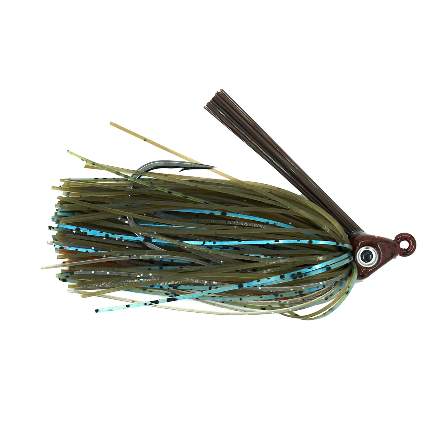 BassMooch Spanky Tungsten Hand-Tied Swim Jig
