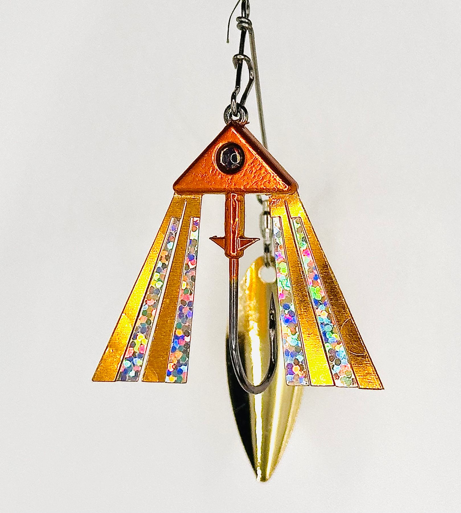 Flashin' Assassin's "Stealth Series"" Gold Redfish Reaper"
