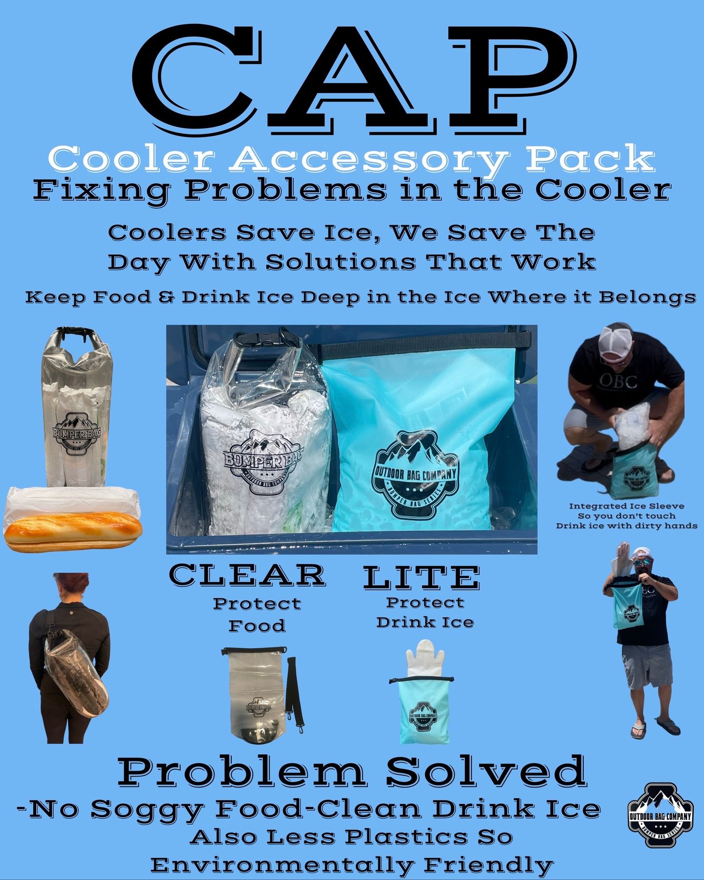 Outdoor Bag Company-CAP (Cooler Accessory Pack)