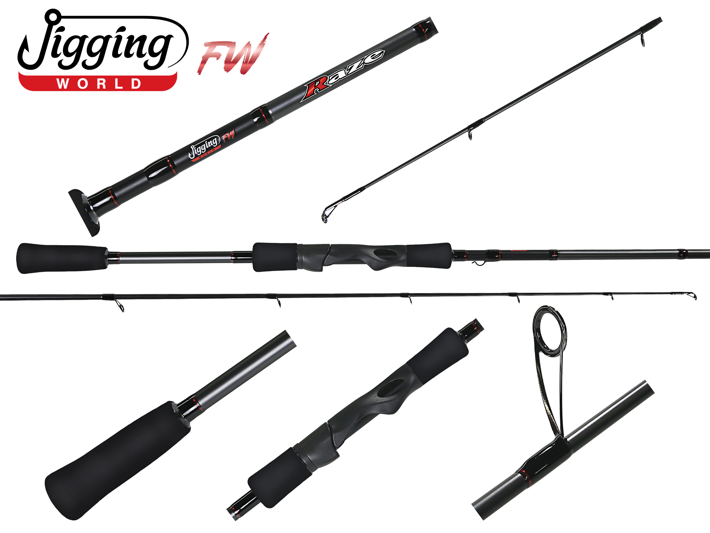 Jigging World Raze Rods