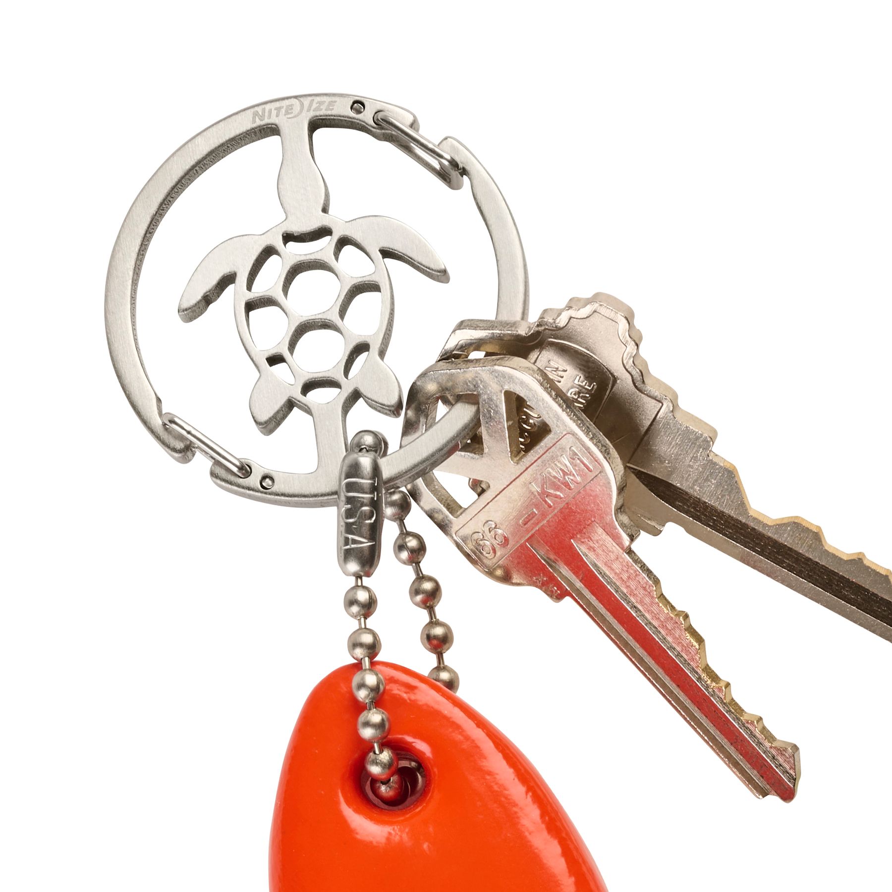 Medallion™ Key Carabiner - Turtle