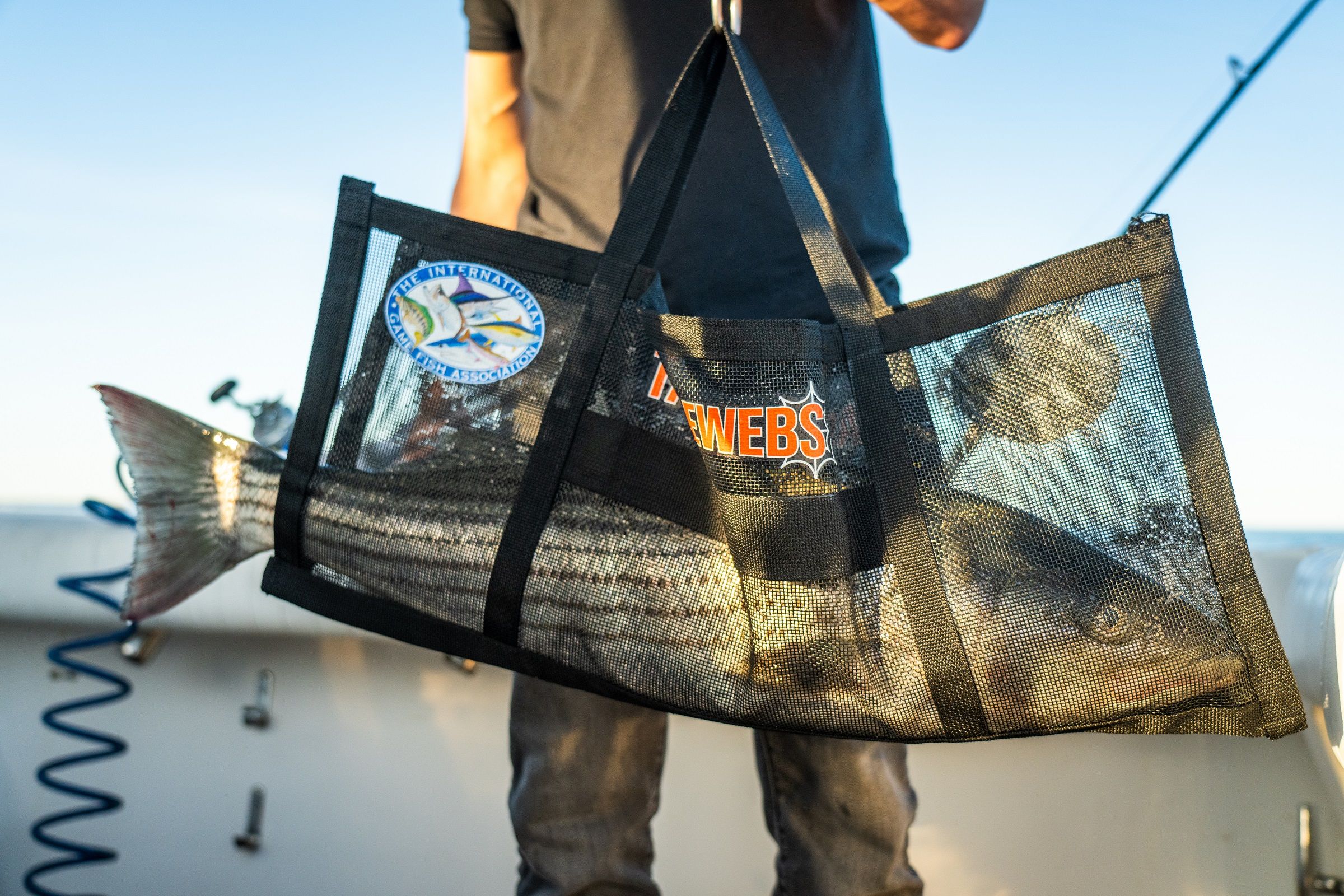 TackleWebs & IGFA Proper Support Weigh Bag