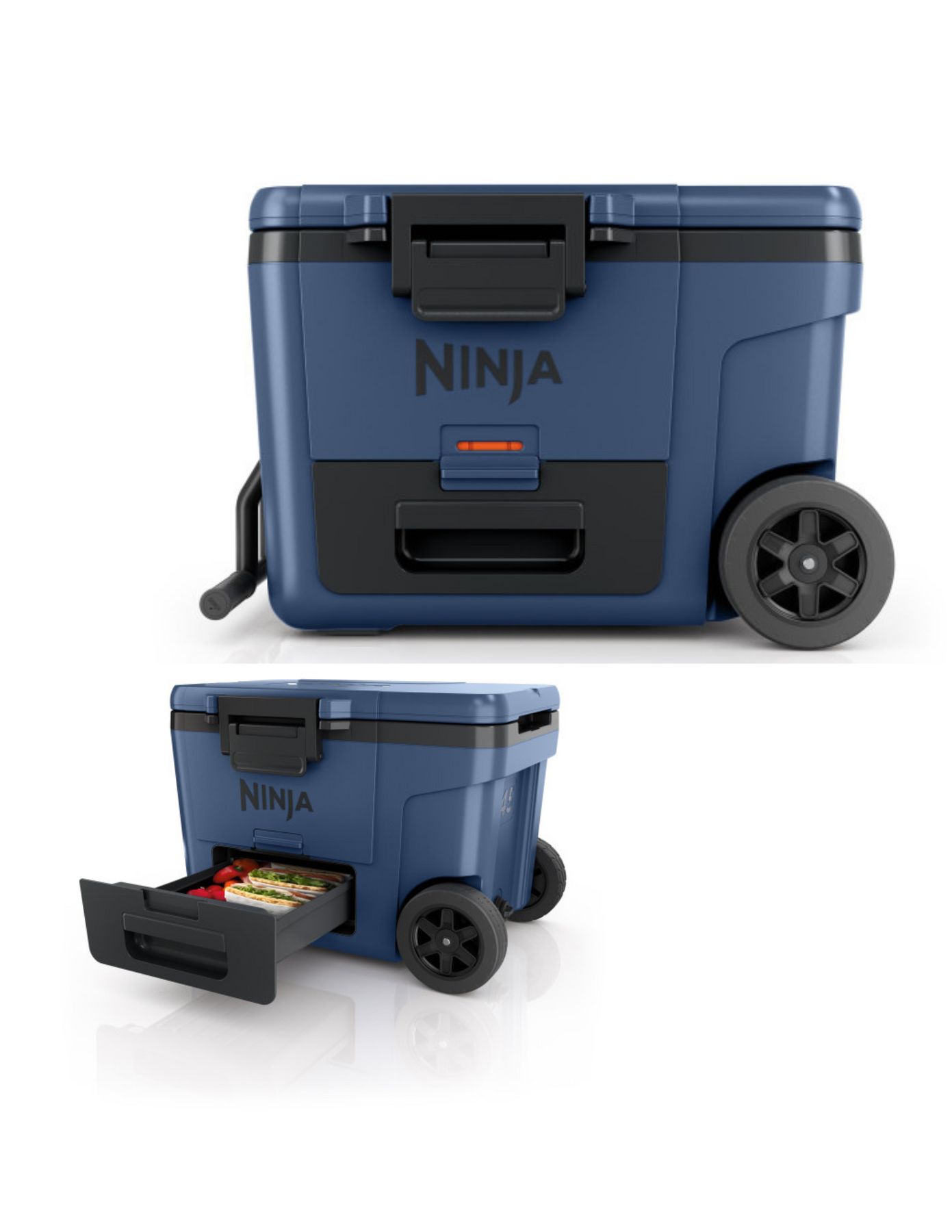 Ninja FrostVault 45qt Wheeled Cooler with Dry Zone