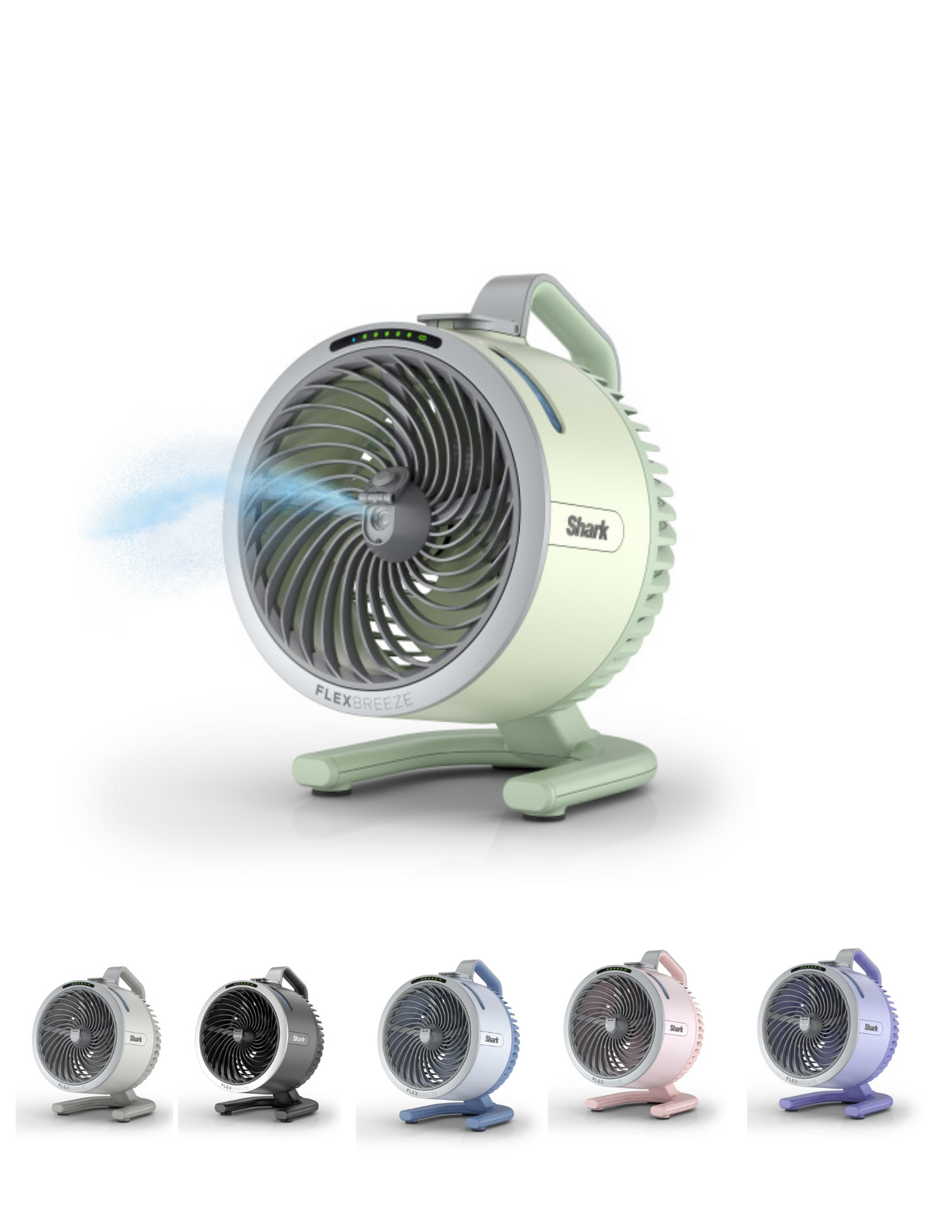Shark™ FlexBreeze™ HydroGo™ Misting Portable Fan
