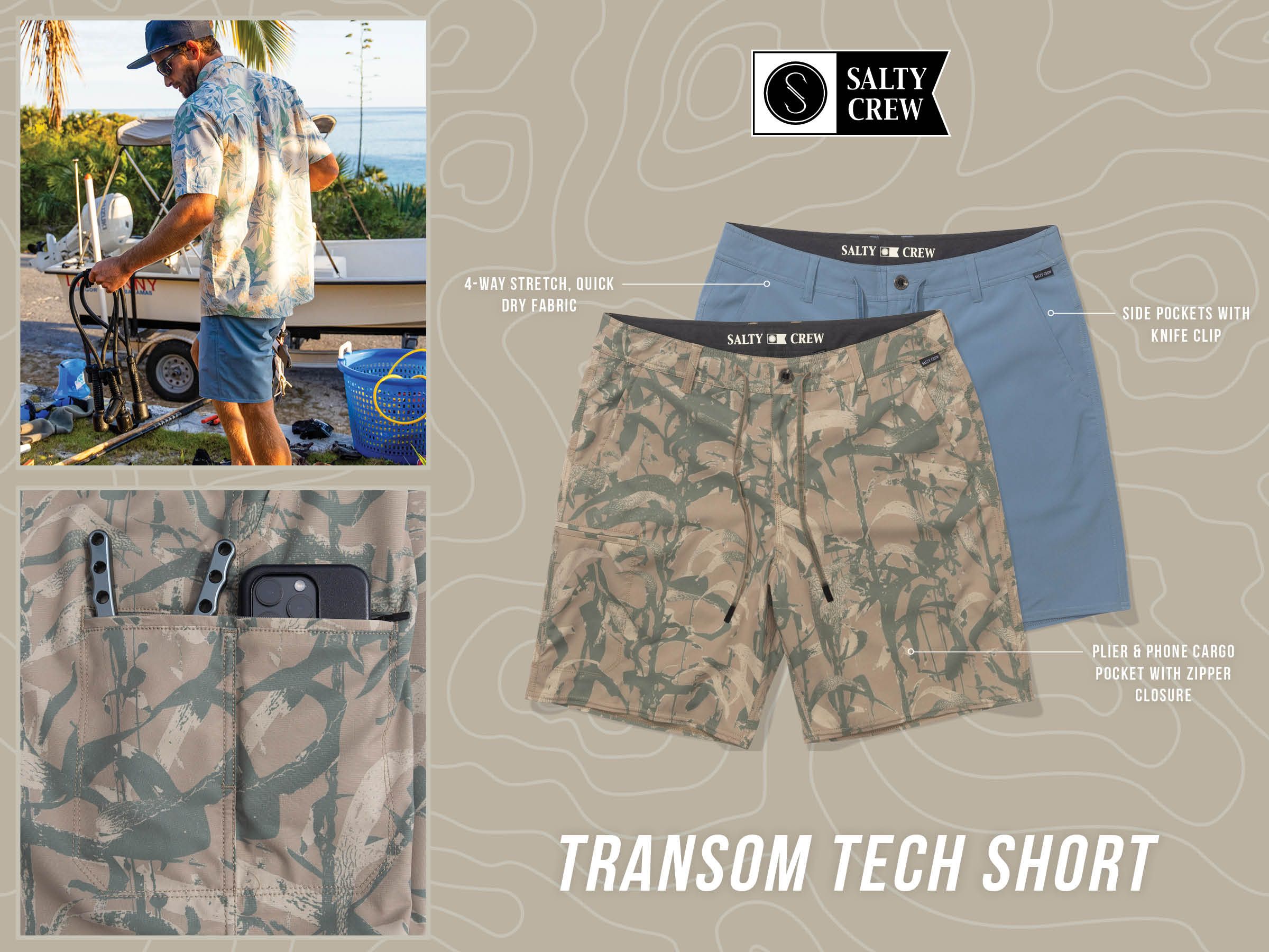 Transom Tech Short