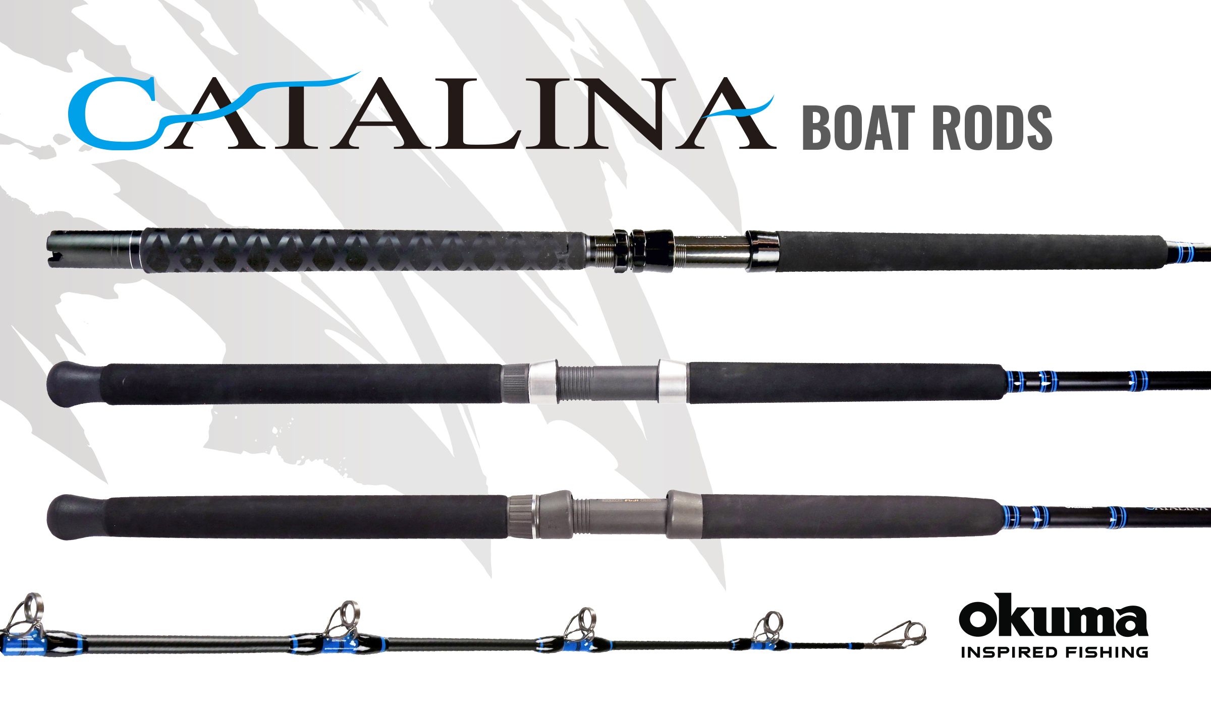 Okuma Catalina Saltwater Boat Rods