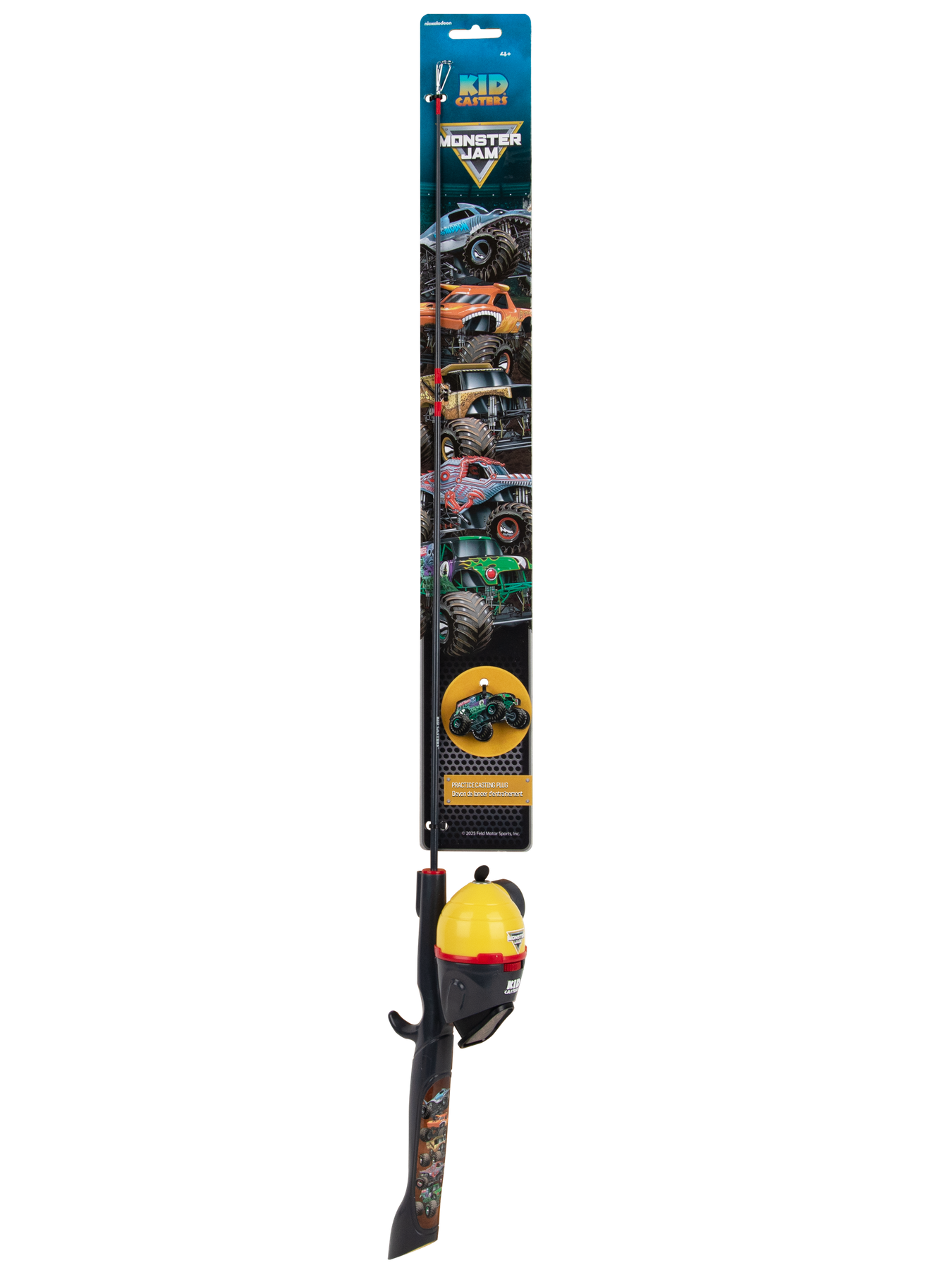 Kid Casters Monster Jam Youth Kit Fishing Combo