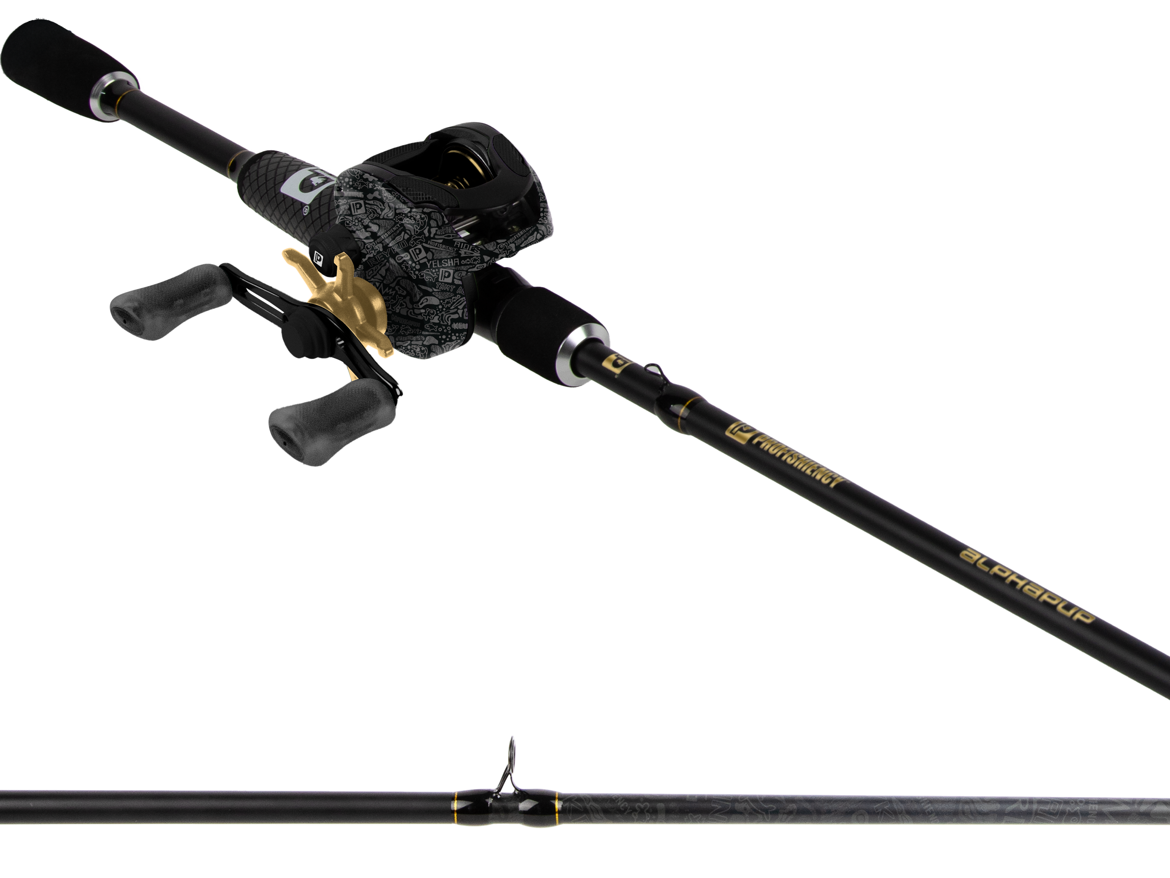 Profishiency Alpha Pup Baitcast Combo