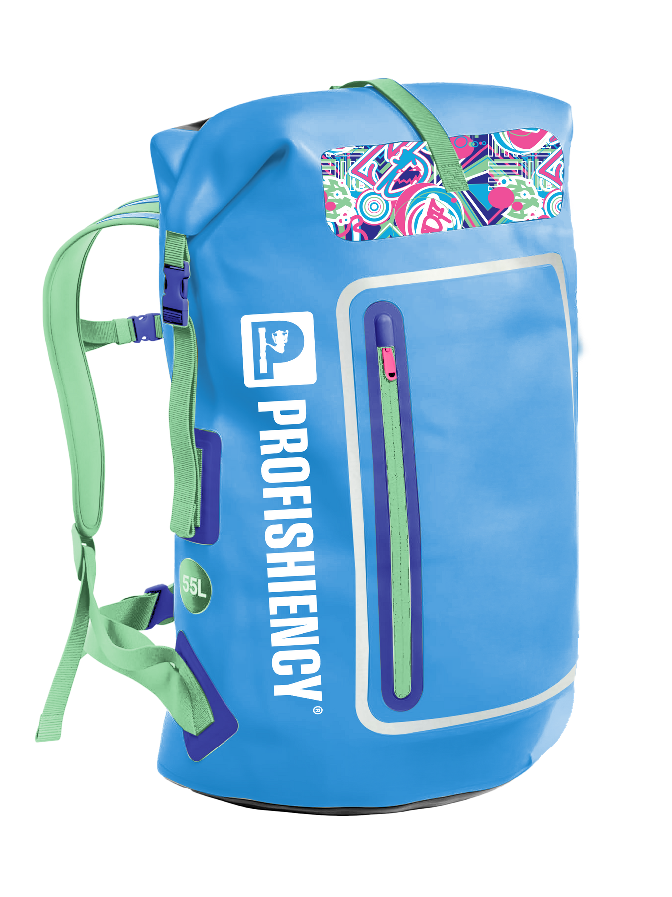 Profishiency Wild Child 35L Roll Top Dry Backpack