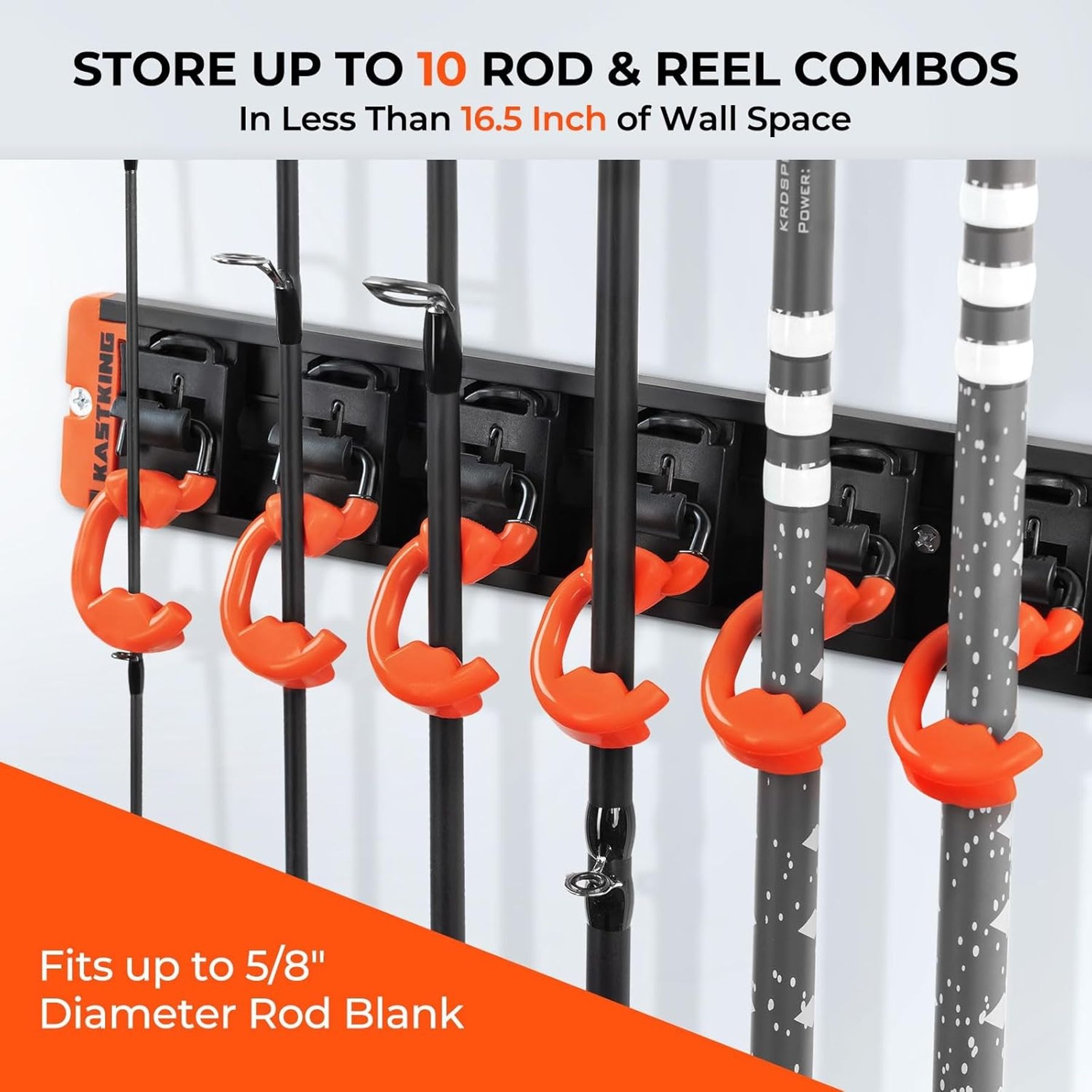 KastKing introduces the V10 Pivot Grip Rod Rack